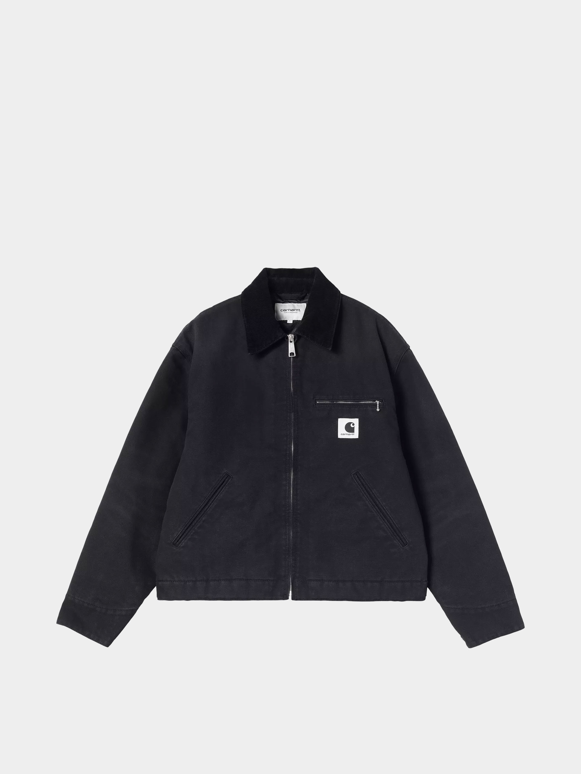 u042fu043au0435 Carhartt WIP OG Detroit Wmn (black/black/stone canvas)