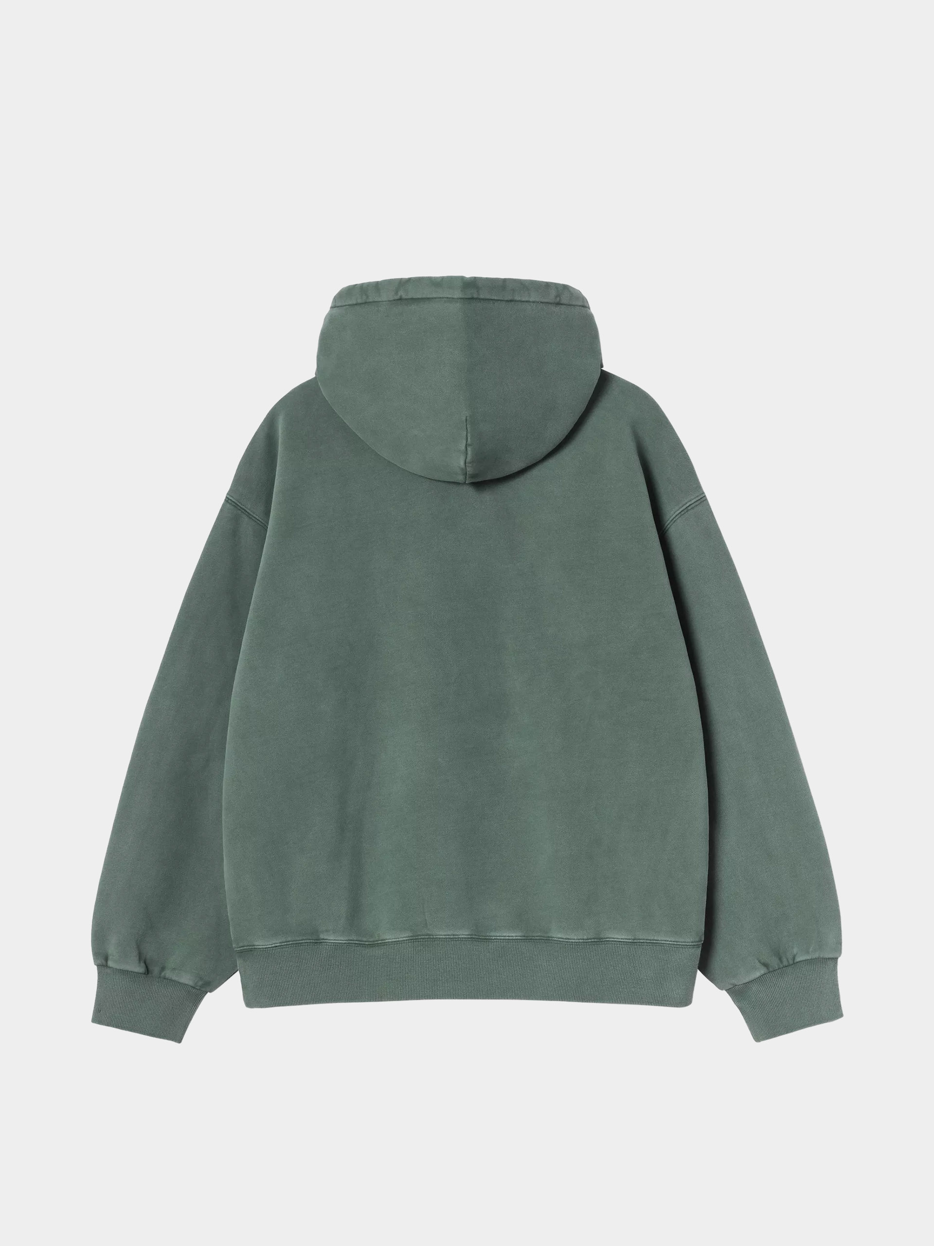Суитшърт с качулка Carhartt WIP Vista HD (dark scarab/garment dyed)
