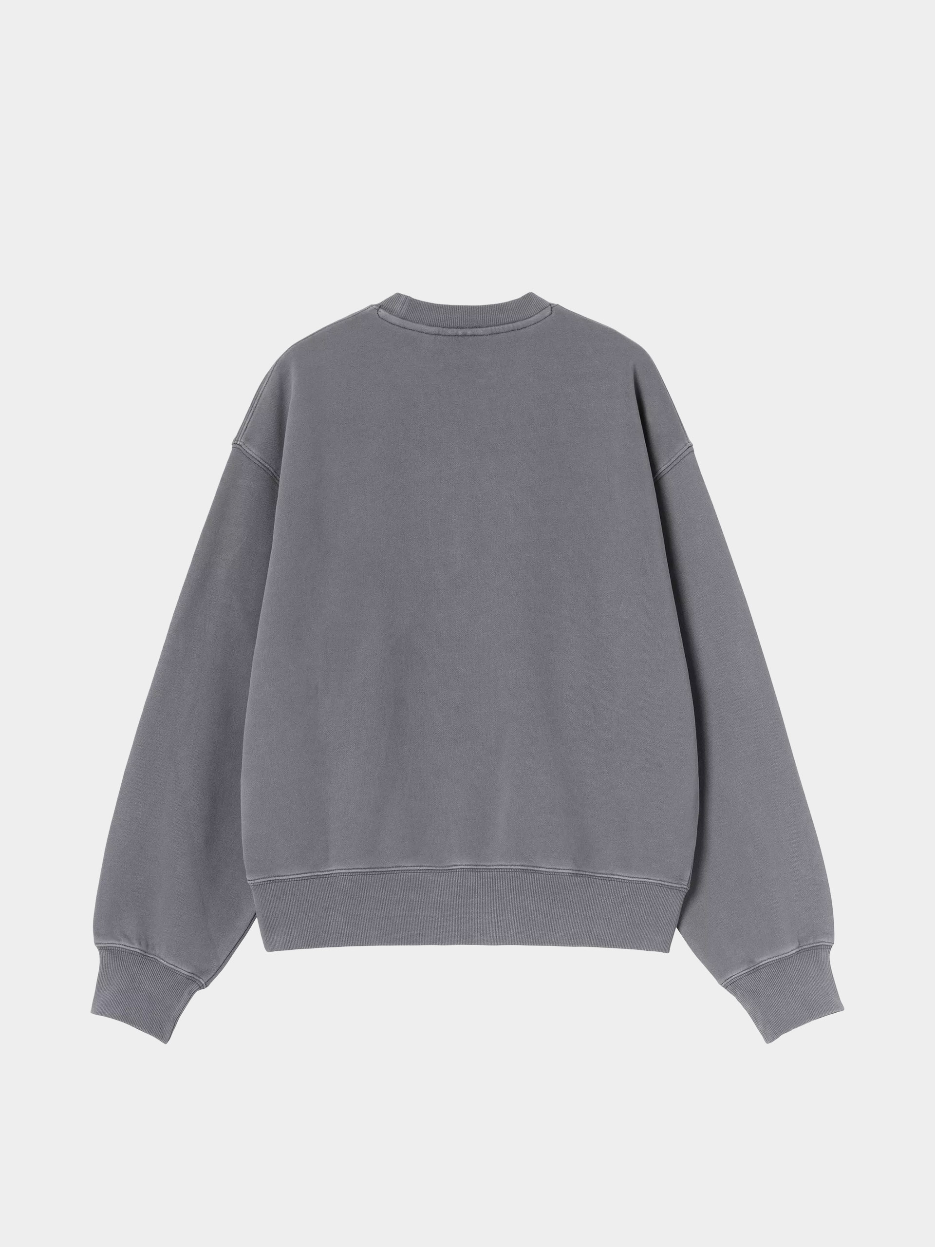 Суитшърт Carhartt WIP Nelson Wmn (styx/garment dyed)