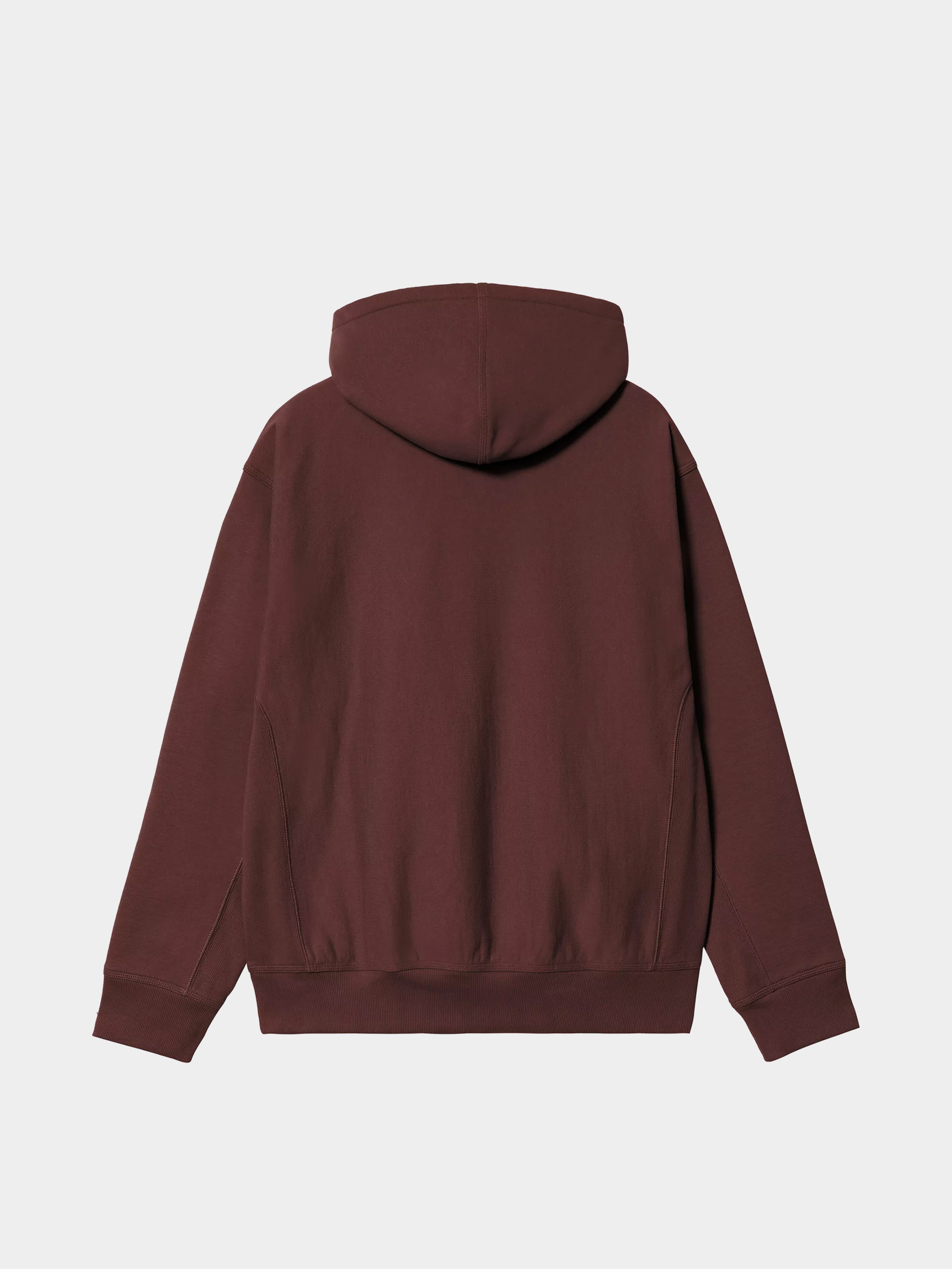 Суитшърт с качулка Carhartt WIP American Script HD (amarone)