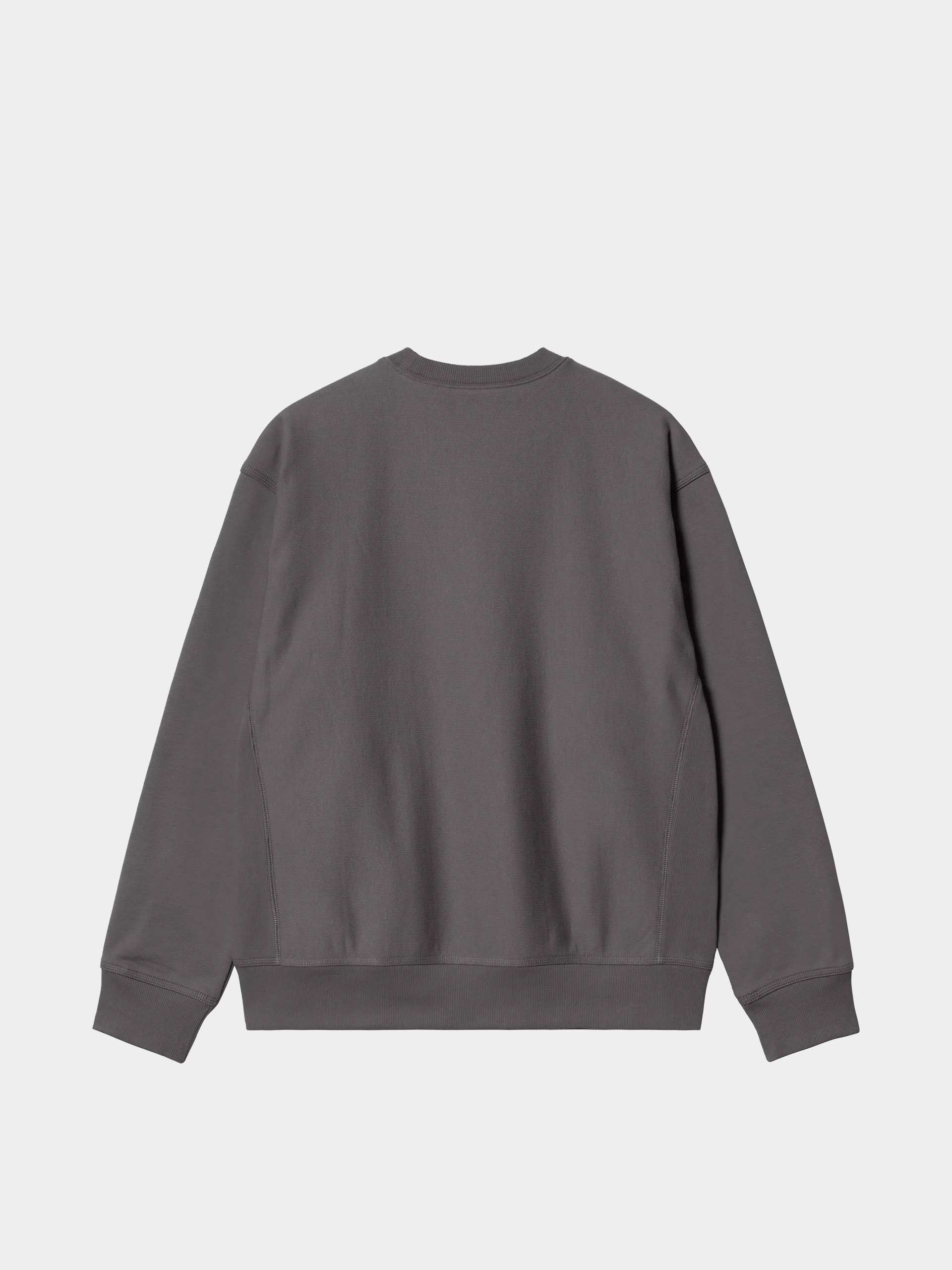 Суитшърт Carhartt WIP American Script (graphite)