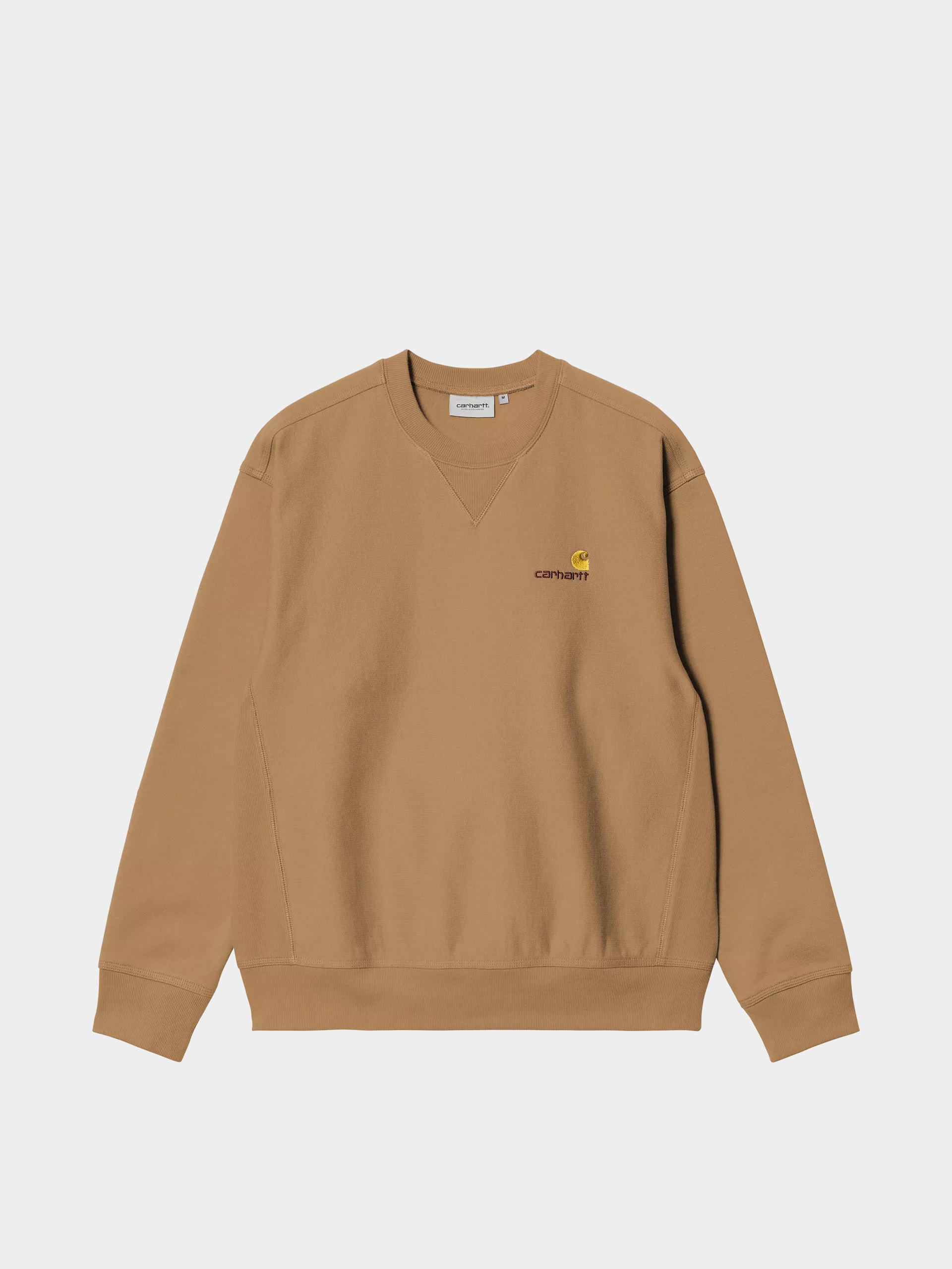 Суитшърт Carhartt WIP American Script (wip dusty h)