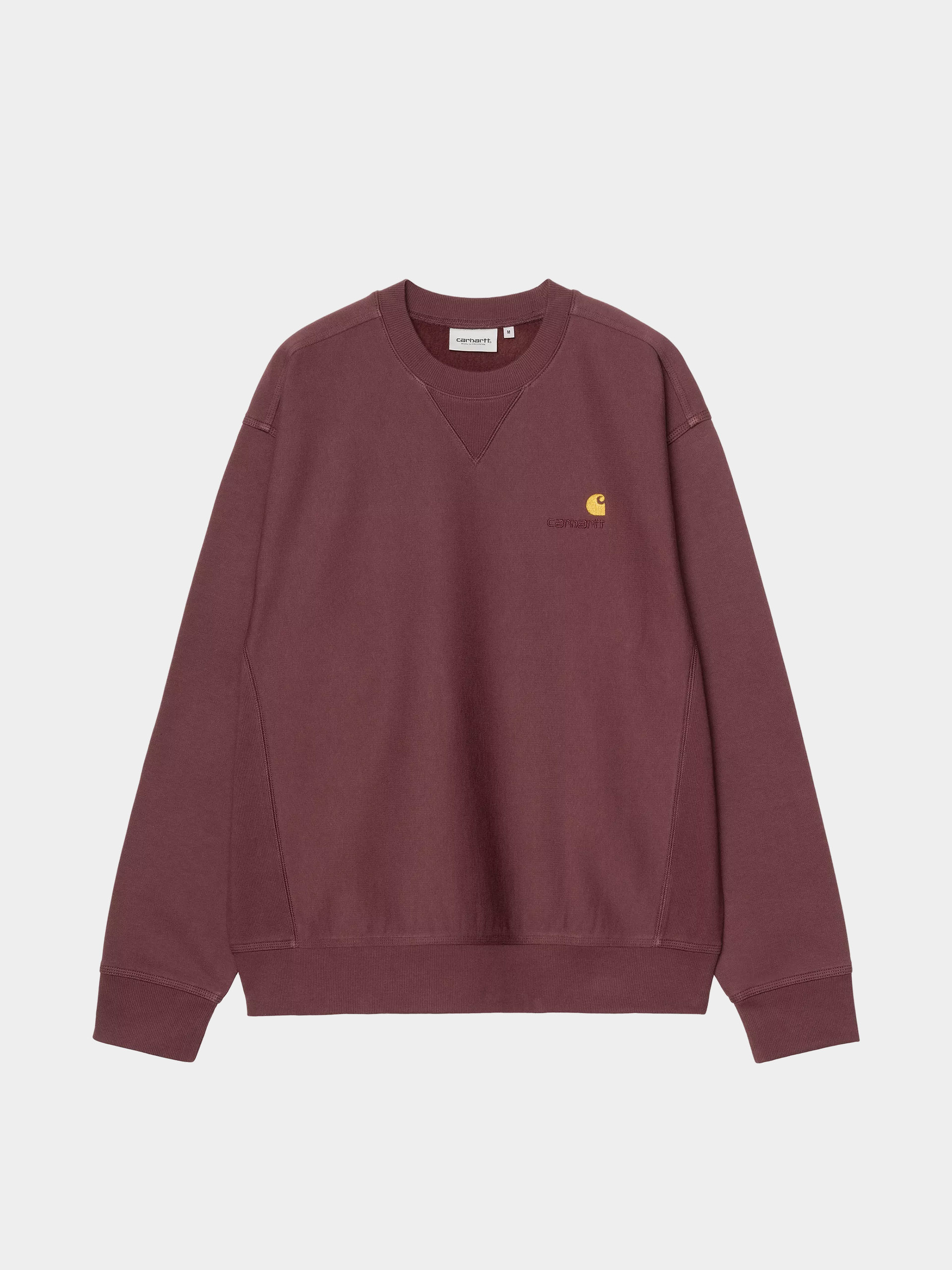 Суитшърт Carhartt WIP American Script (amarone)