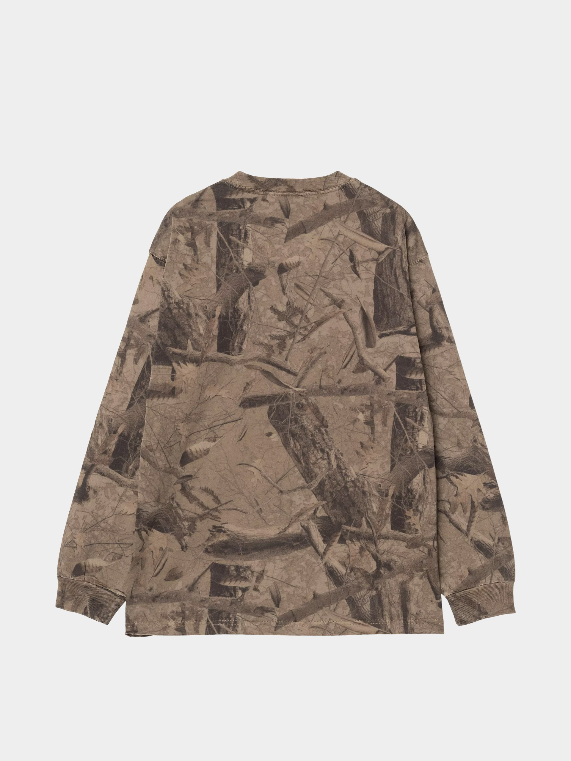 Блуза Carhartt WIP Feather Tree (camo feather tree khaki/shungite/garment dyed)
