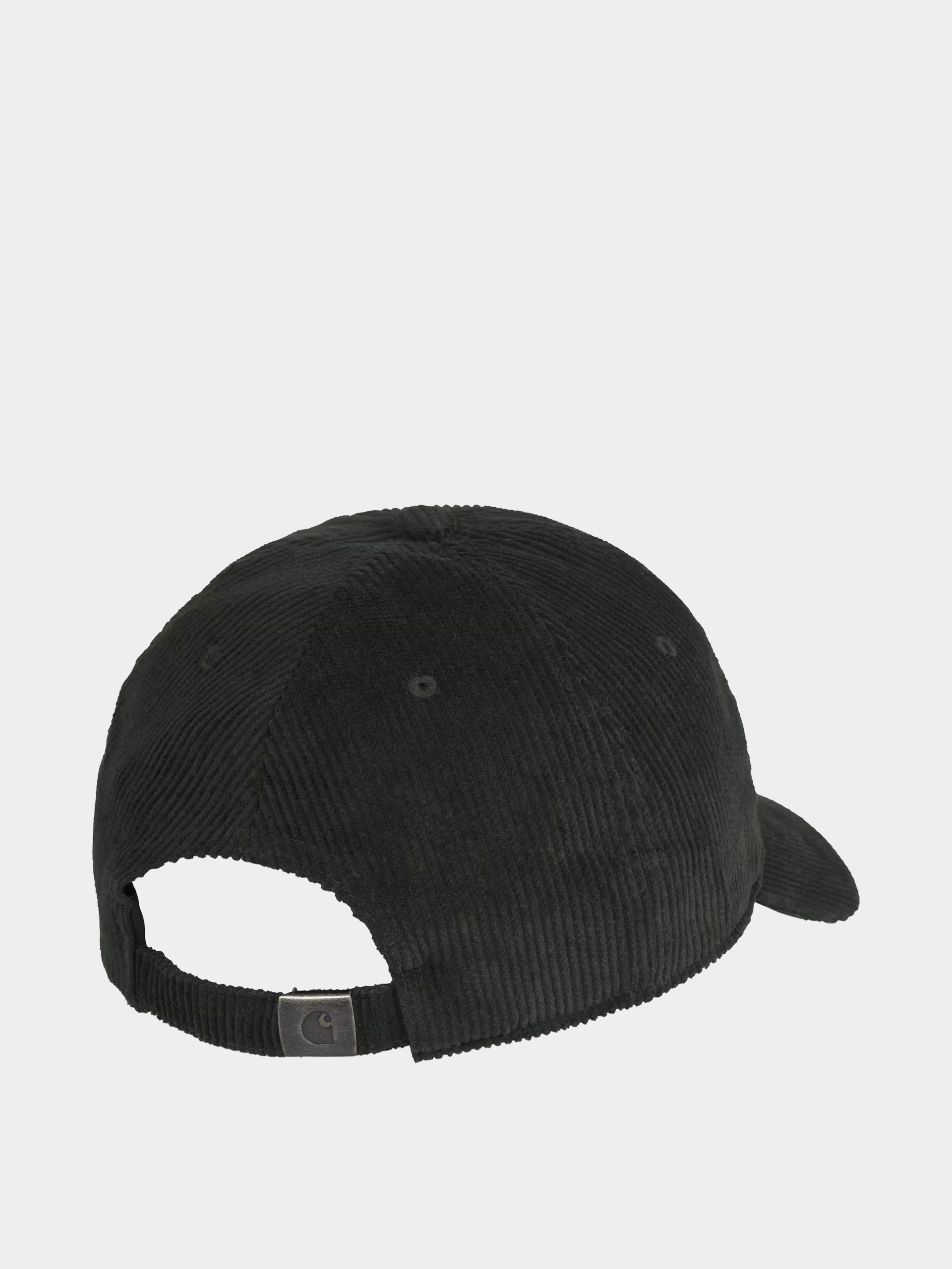 Шапка с козирка Carhartt WIP Harlem (raven/white)