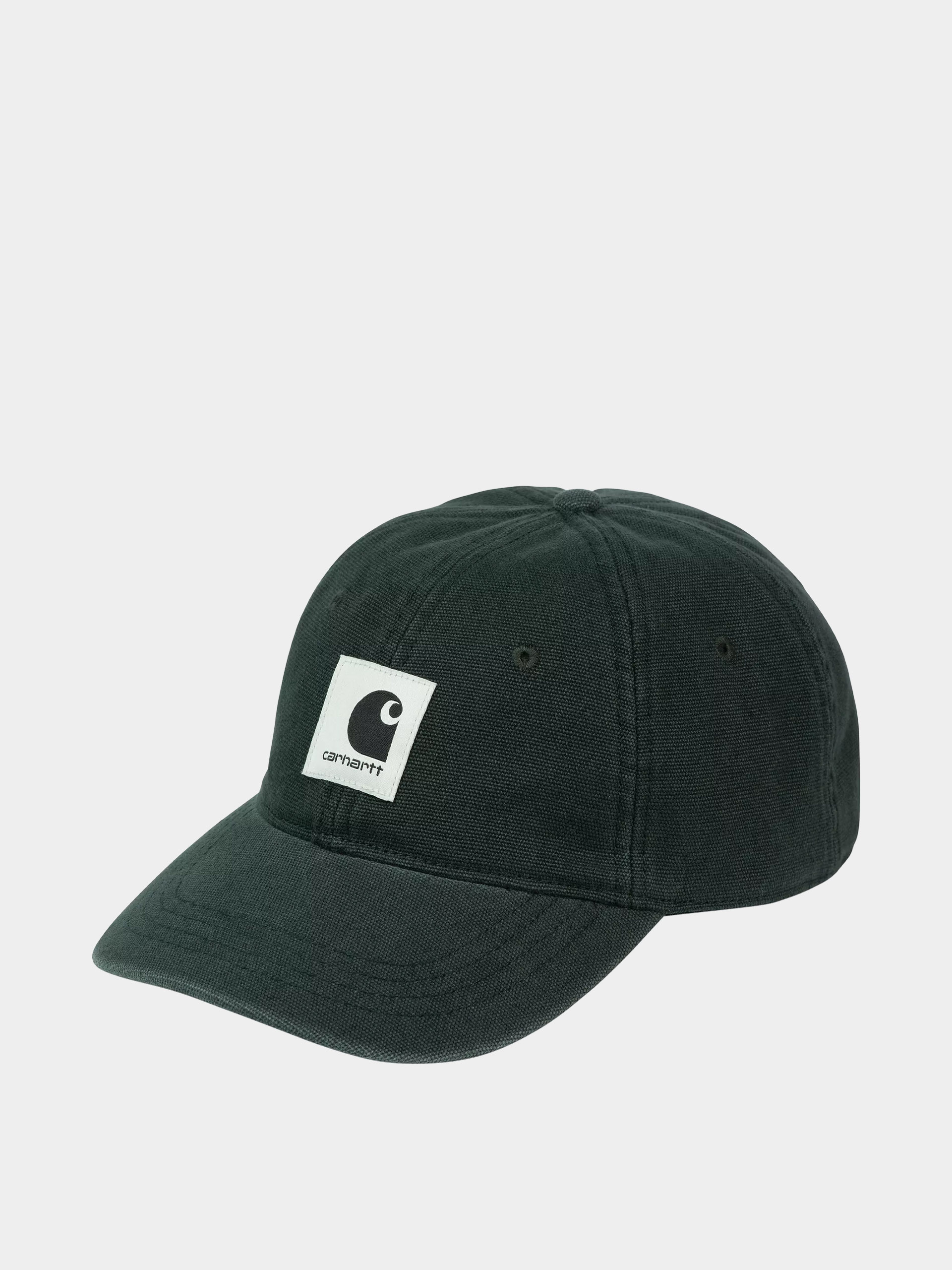 Шапка с козирка Carhartt WIP Canvas (raven/stone washed)