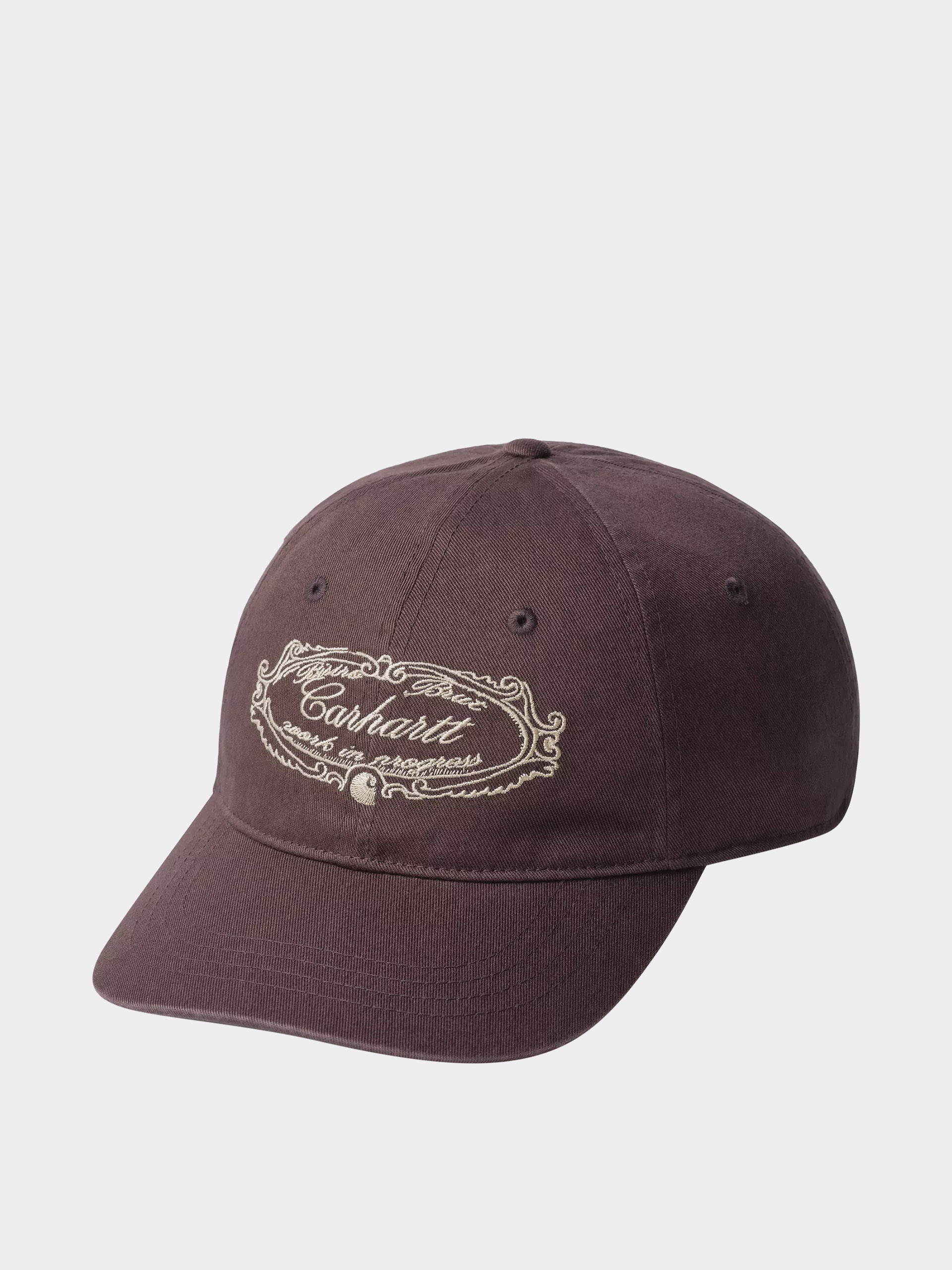 Шапка с козирка Carhartt WIP Chez WIP (palisander)