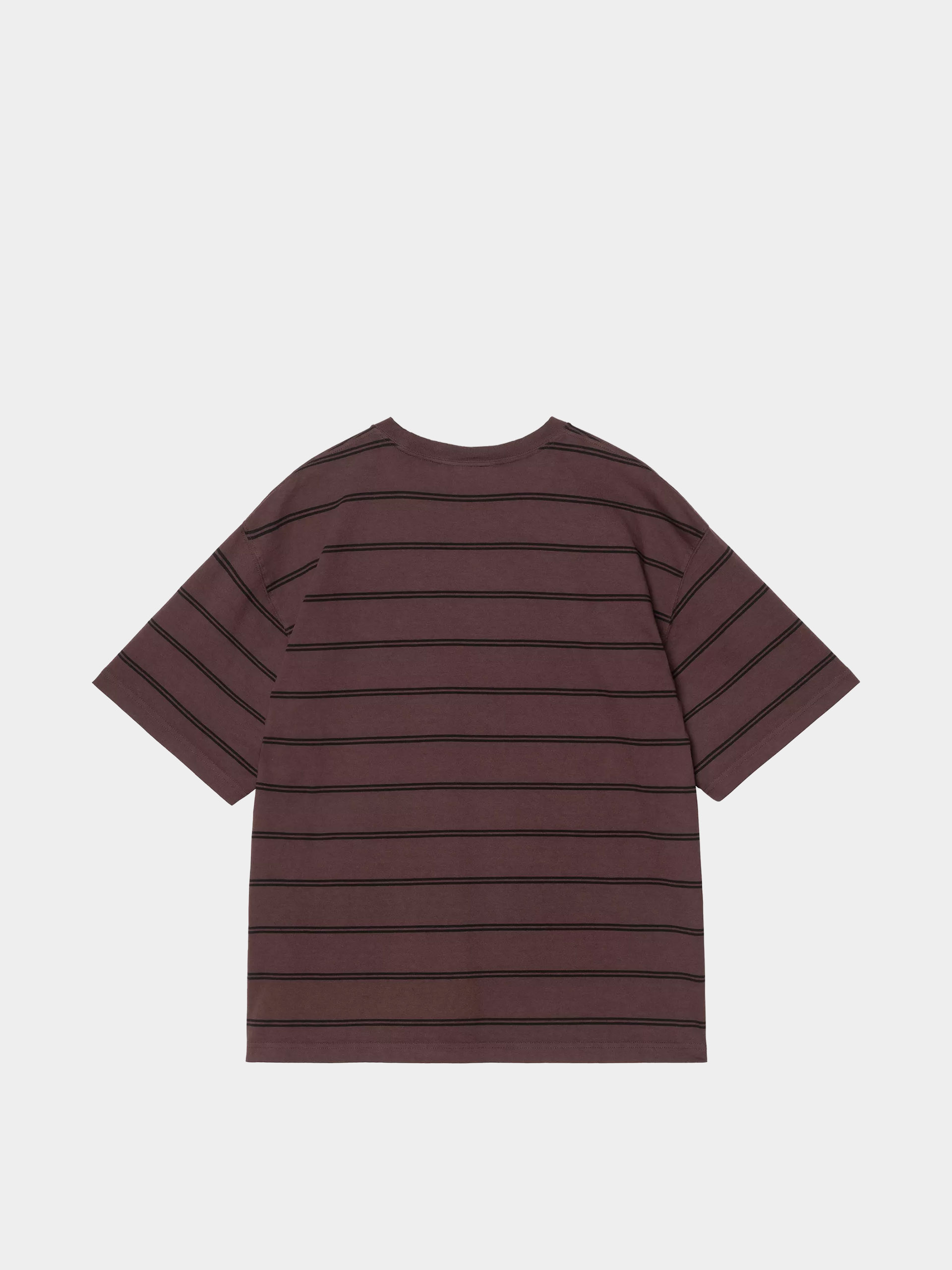 Тениска Carhartt WIP Cardona Pocket (cardona stripe natural/palisander/garment dyed)