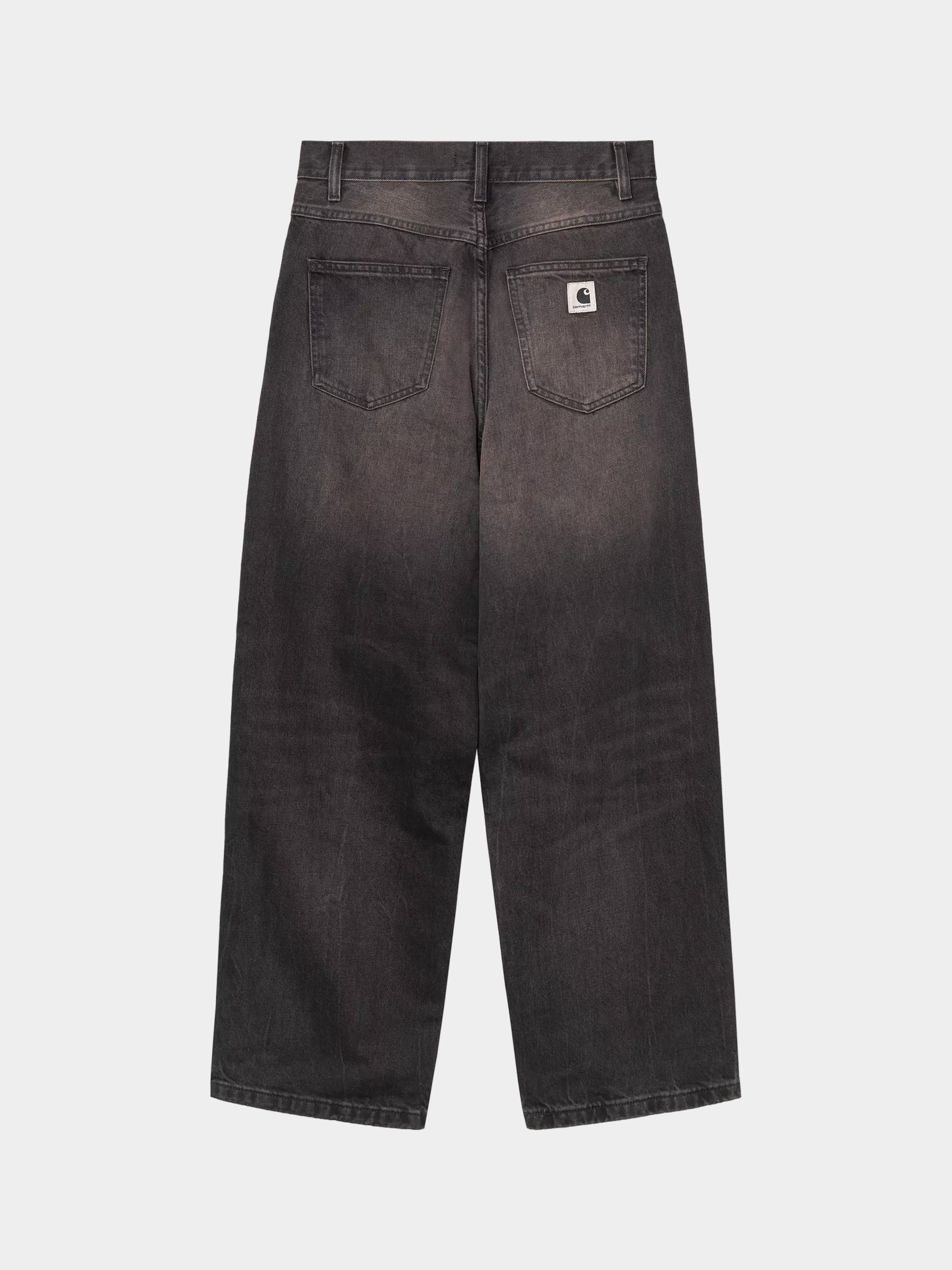Панталони Carhartt WIP Brandon Wmn (black/tobacco used wash)