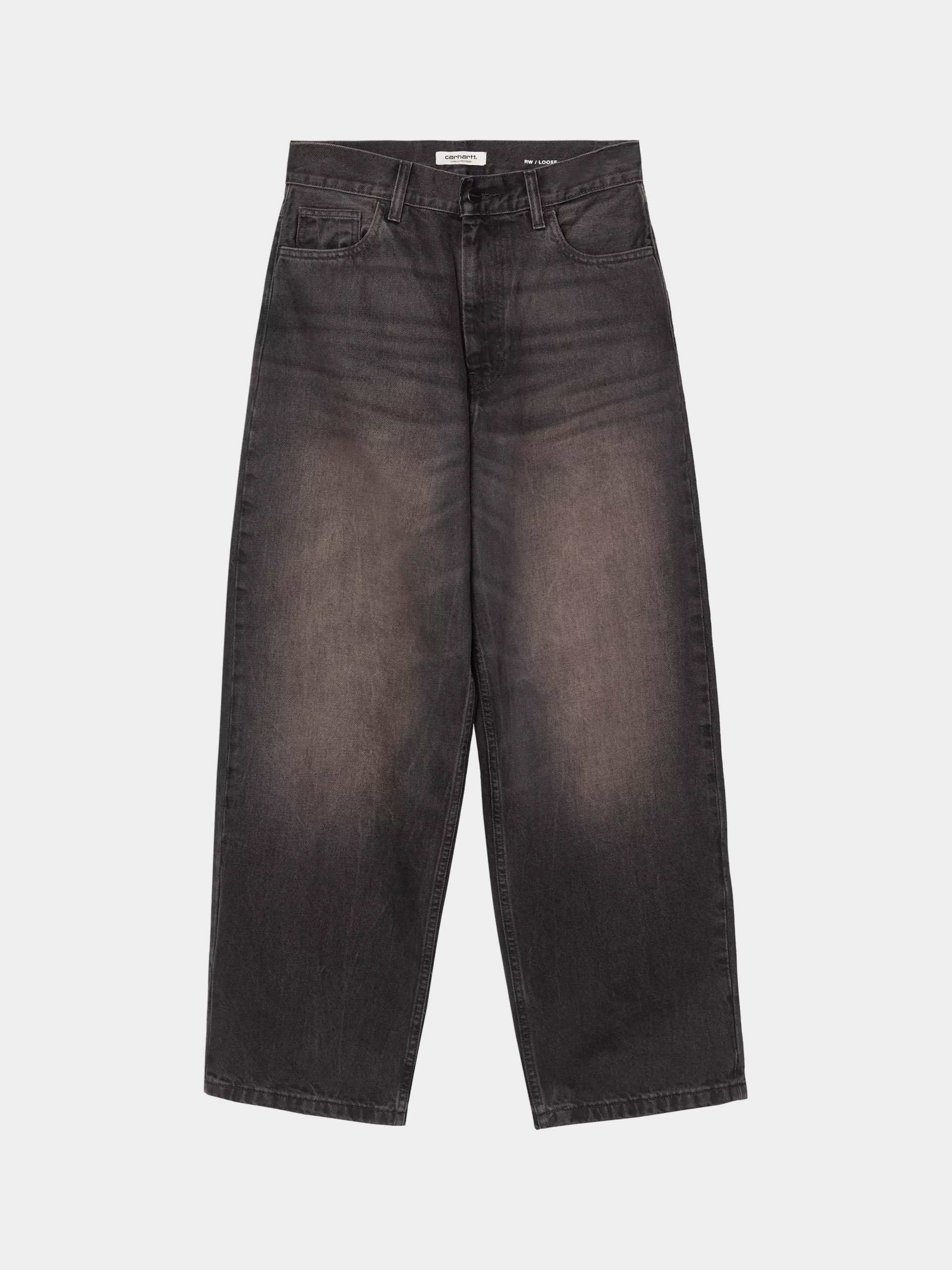 Панталони Carhartt WIP Brandon Wmn (black/tobacco used wash)