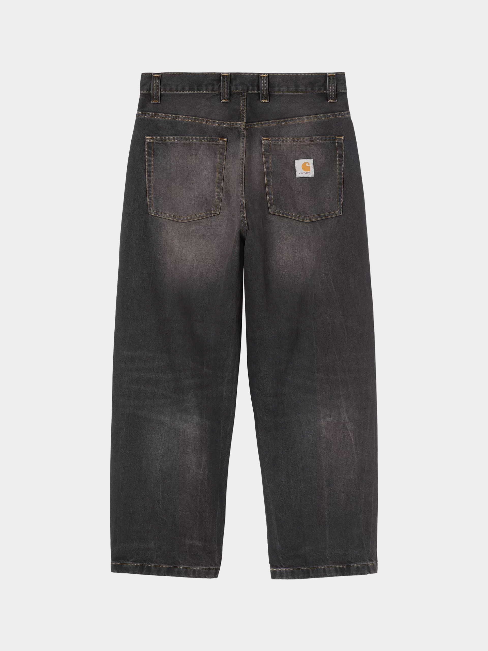 Панталони Carhartt WIP Brandon (black/tobacco used wash)