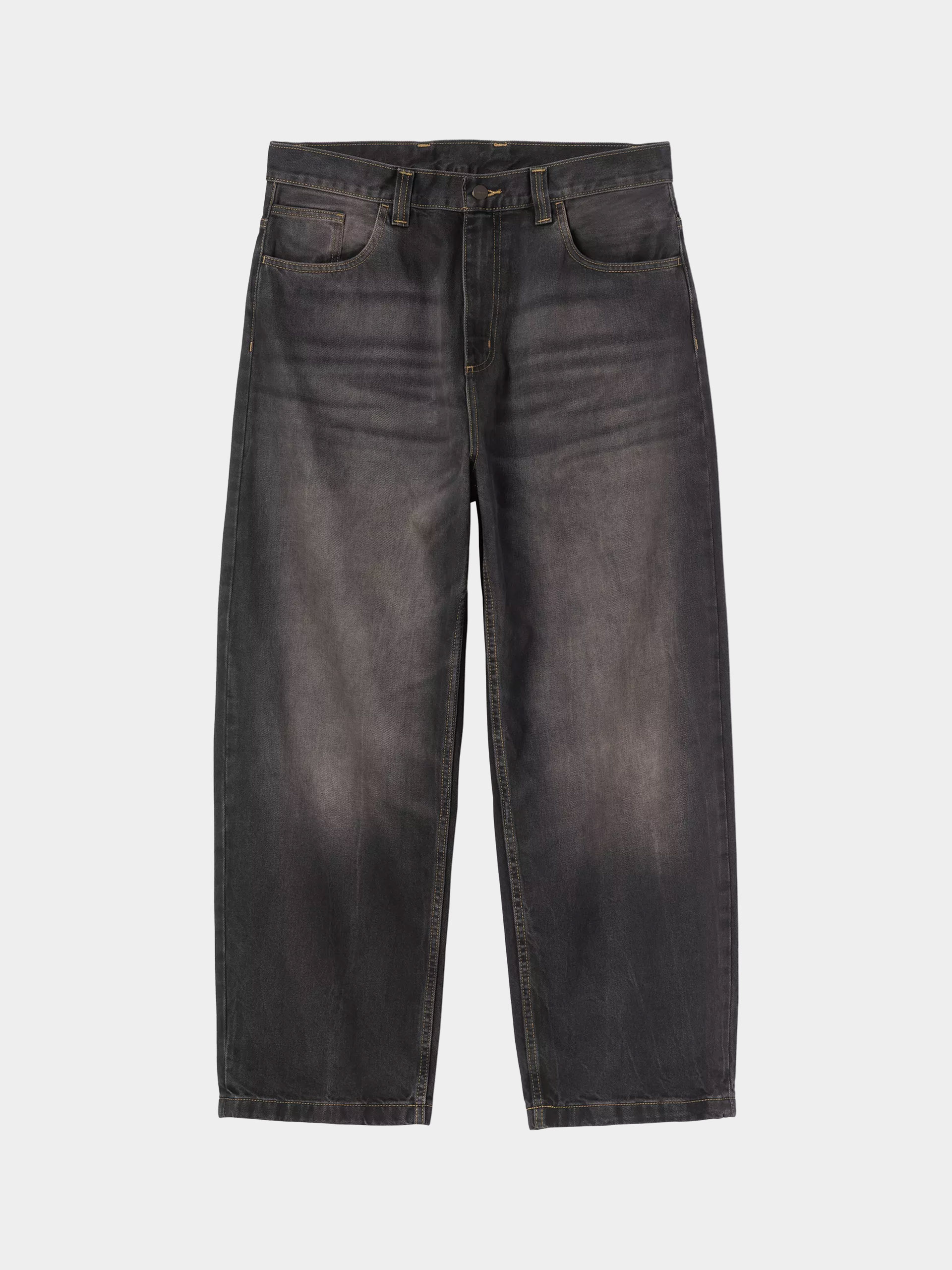 Панталони Carhartt WIP Brandon (black/tobacco used wash)