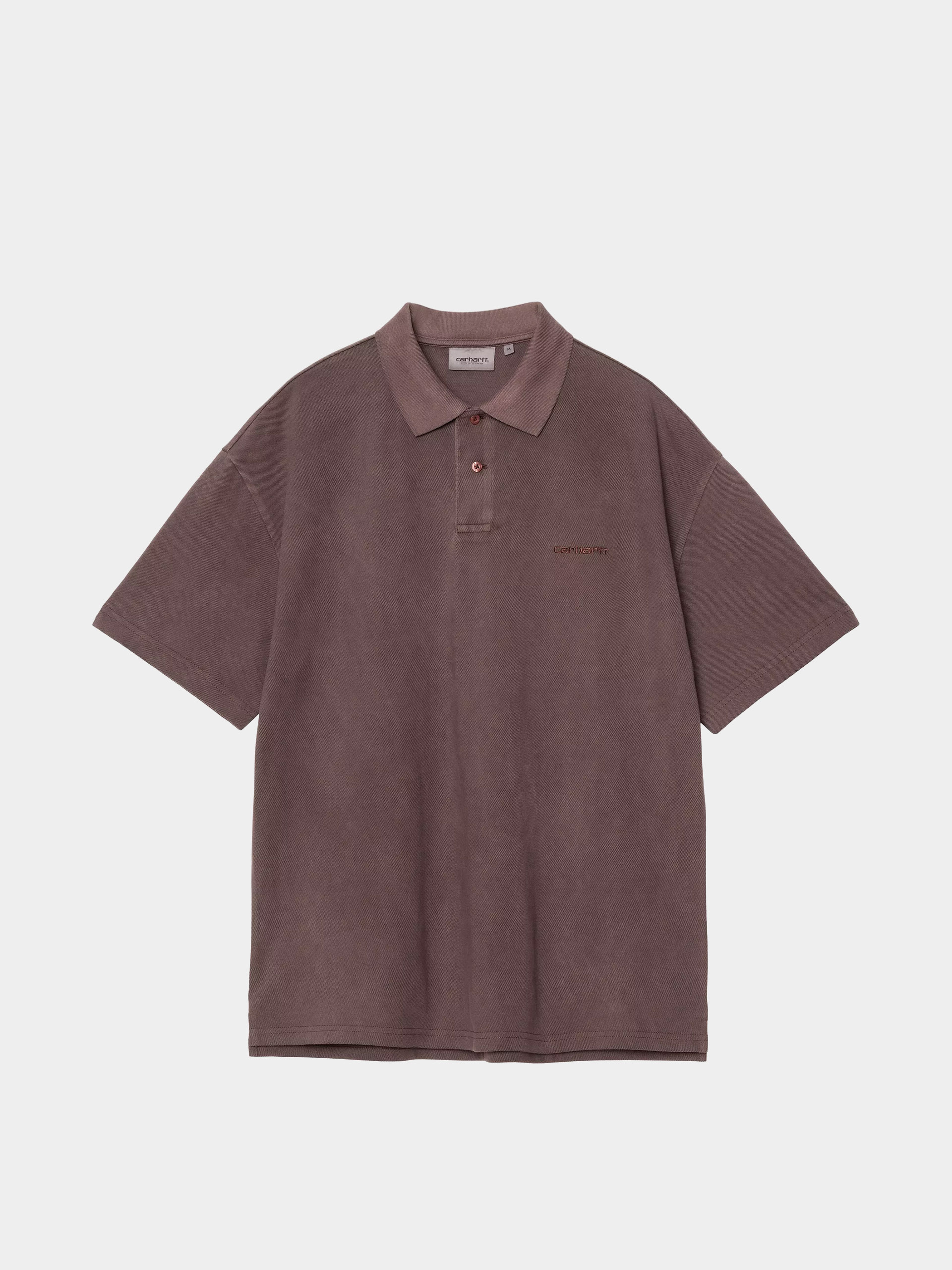 u0422u0435u043du0438u0441u043au0430 Carhartt WIP Wayne Polo (palisander/garment dyed)