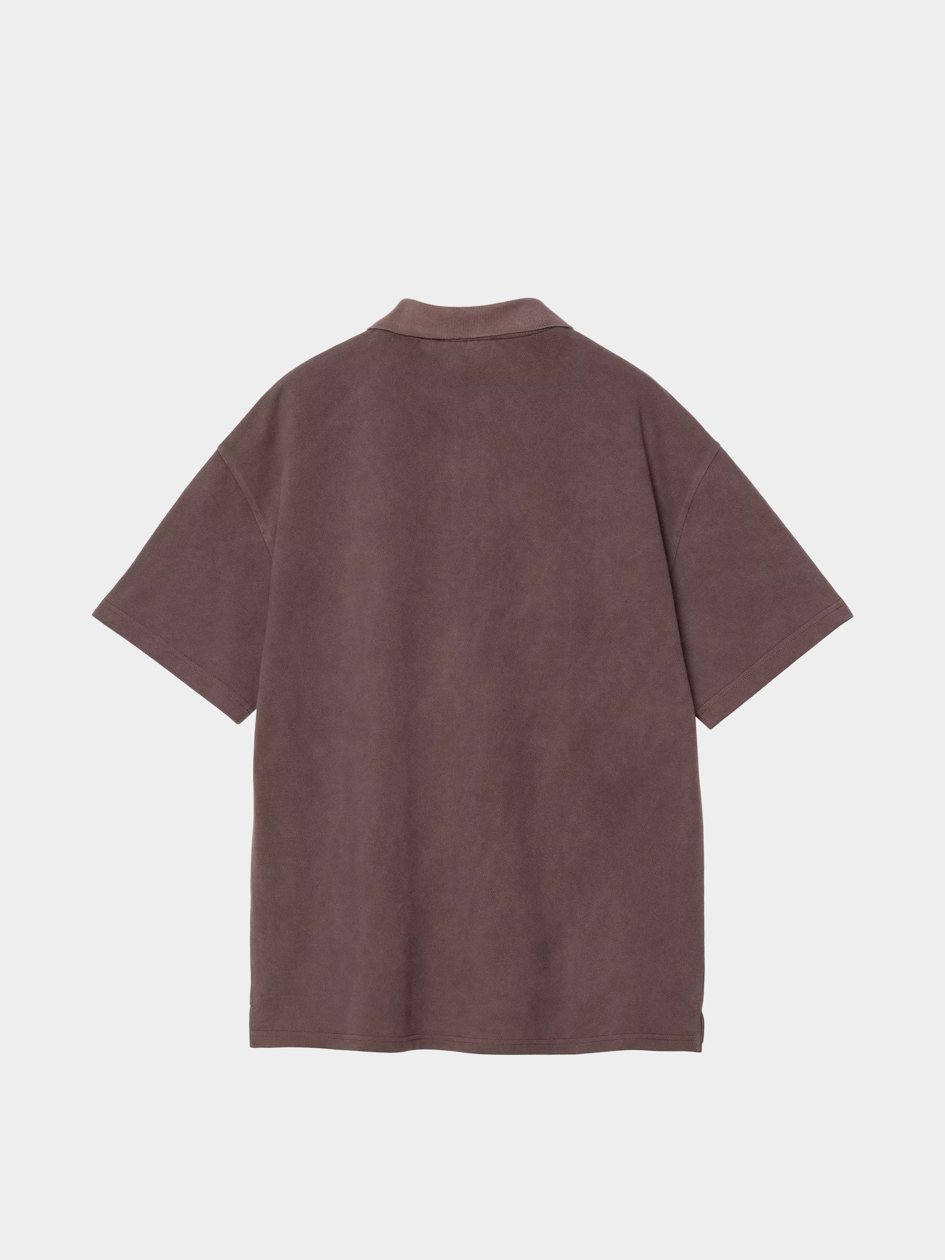 Тениска Carhartt WIP Wayne Polo (palisander/garment dyed)