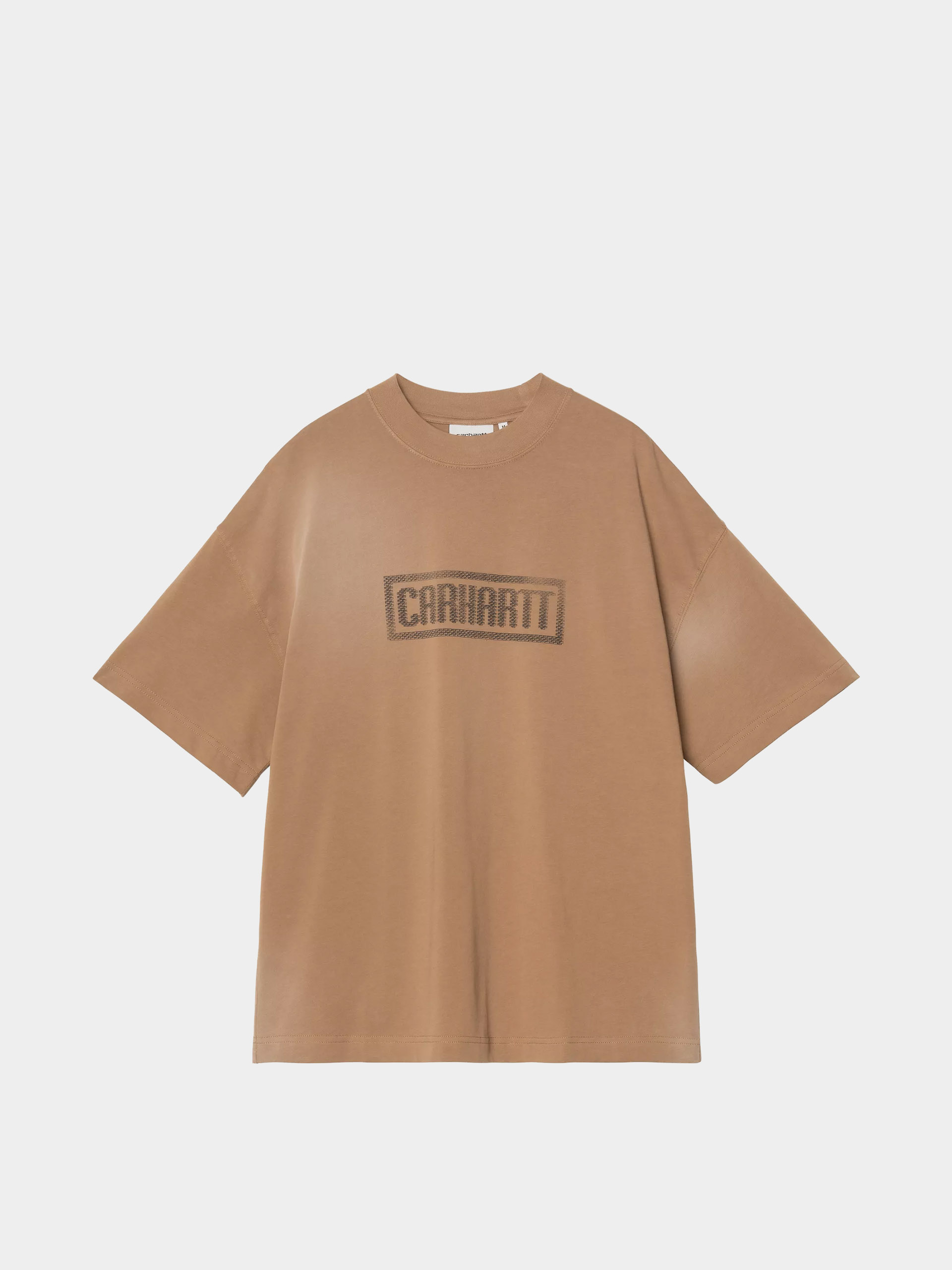 Тениска Carhartt WIP Bricky Man (wip h brown/stone dyed)