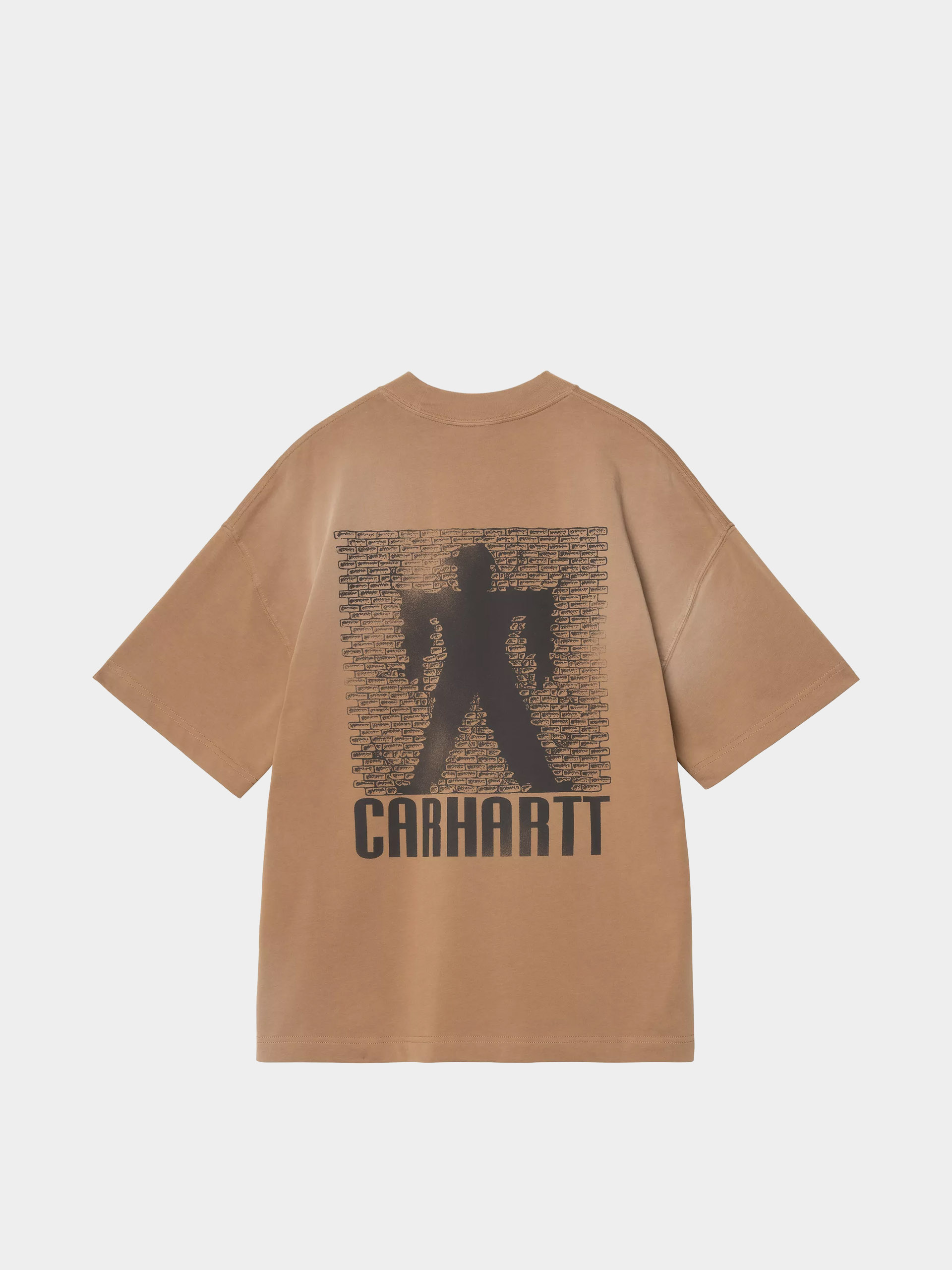 Тениска Carhartt WIP Bricky Man (wip h brown/stone dyed)