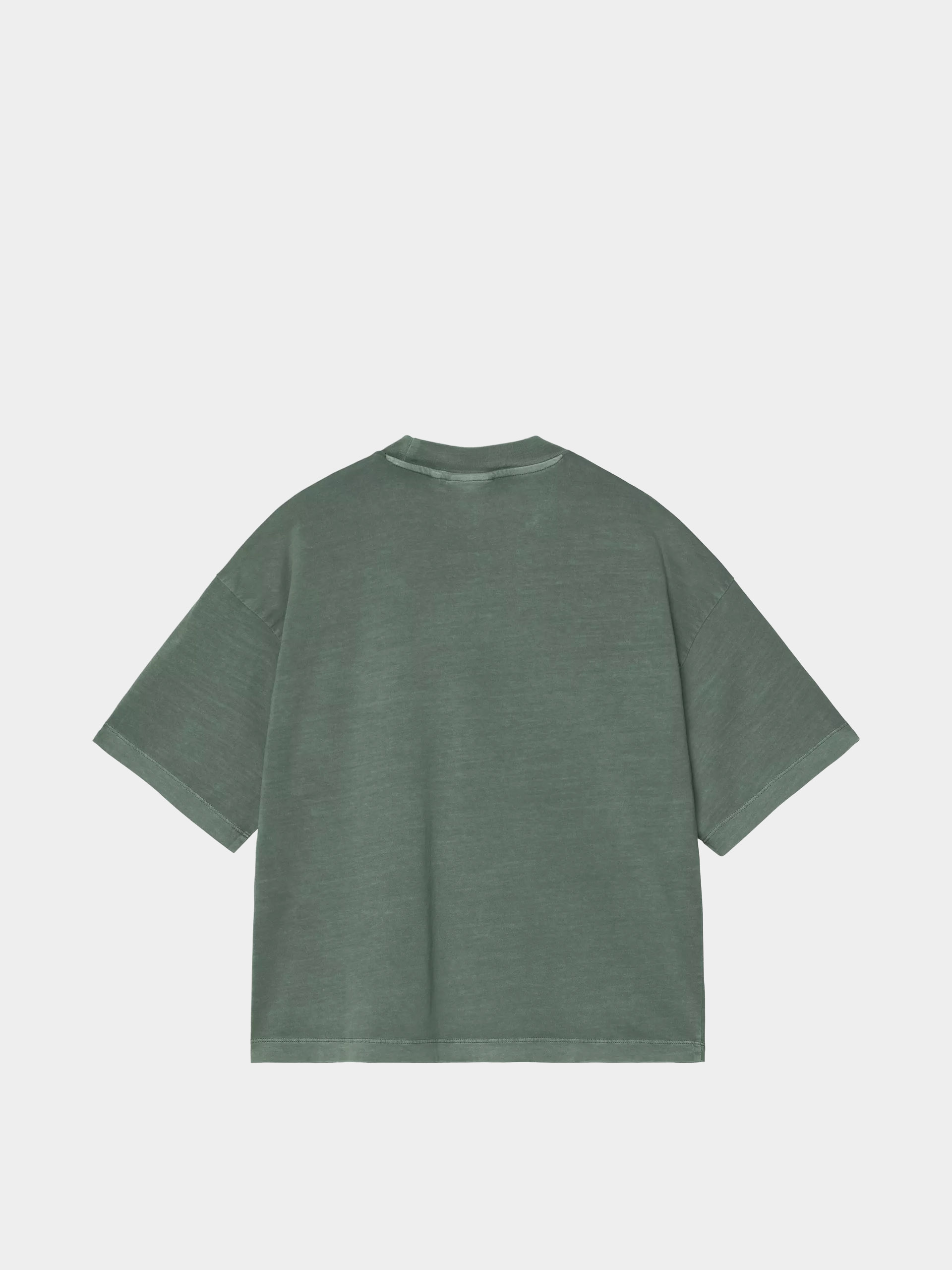 Тениска Carhartt WIP Nelson Wmn (dark scarab/garment dyed)