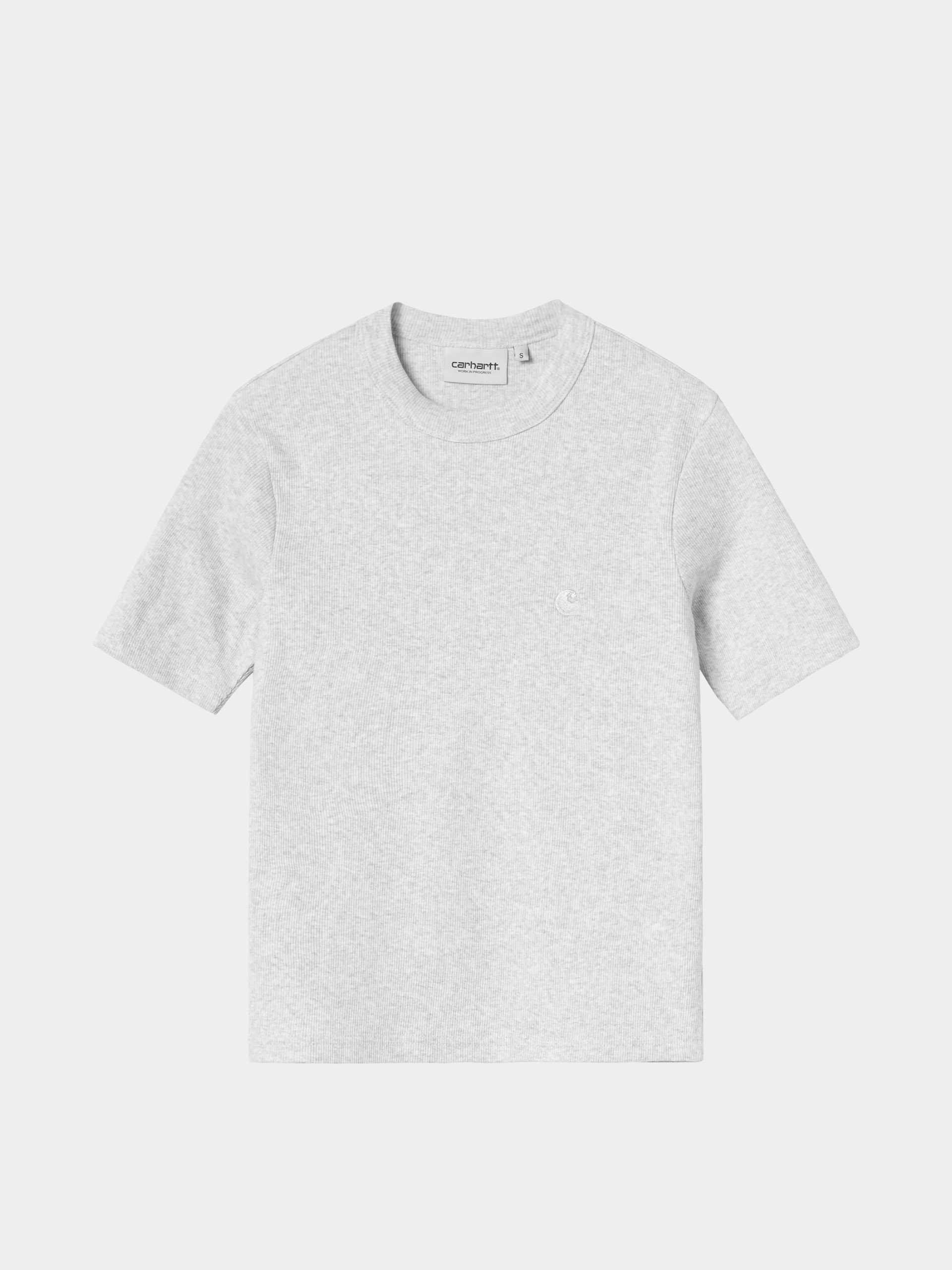 Тениска Carhartt WIP Philipa Wmn (ash heather)
