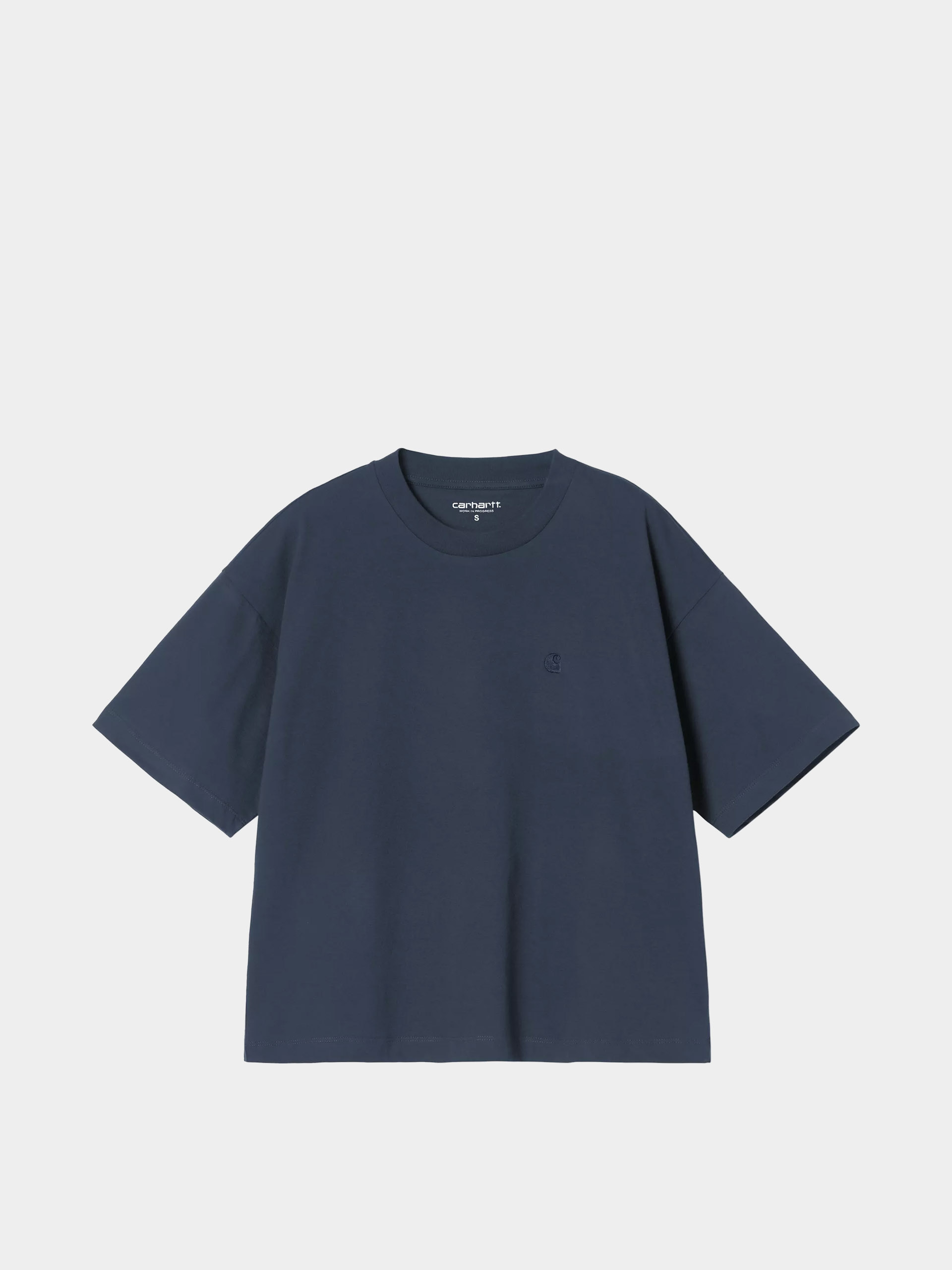 Тениска Carhartt WIP Chester Wmn (blue)