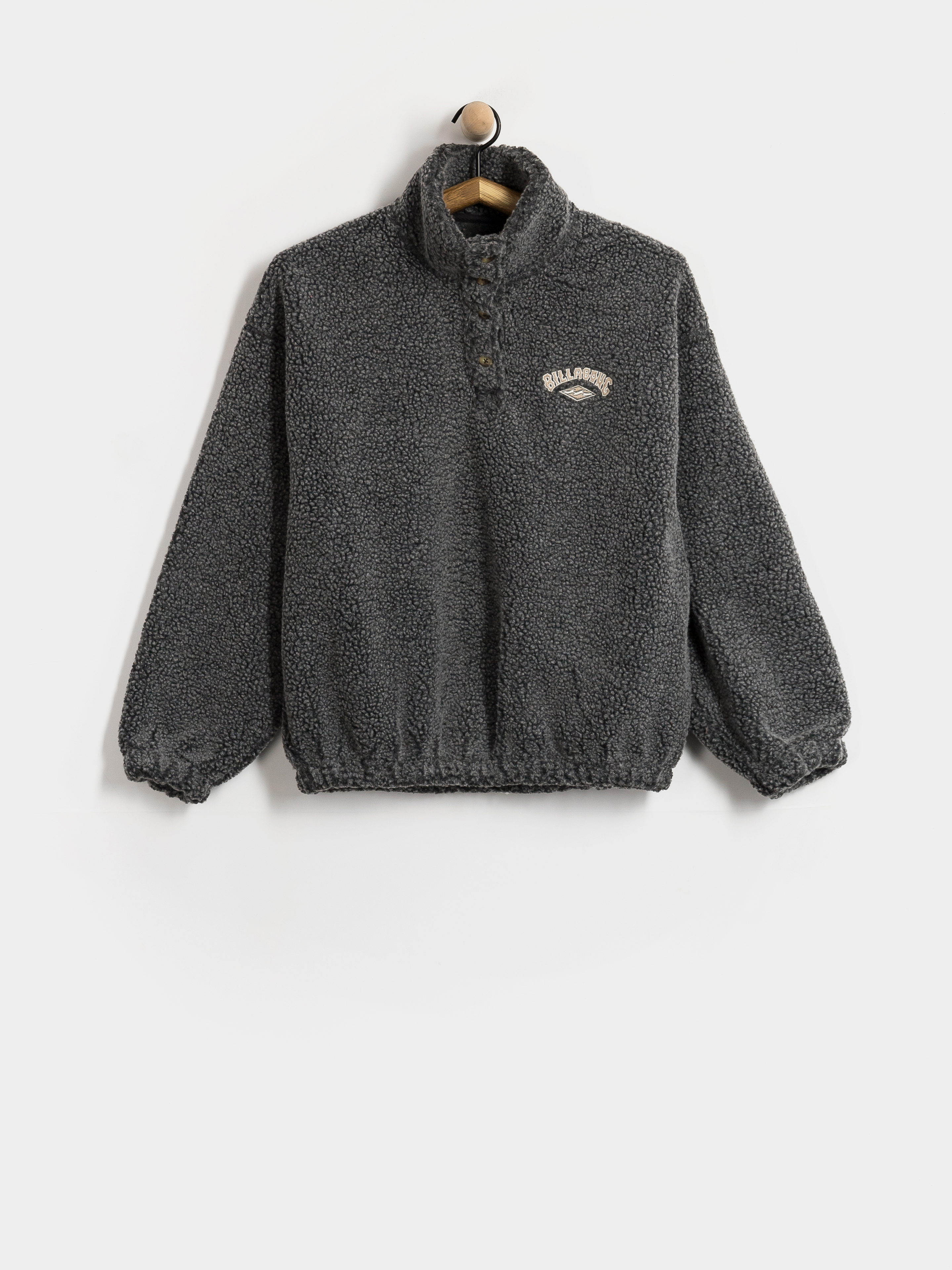 Дамски Поларени суитшърт Billabong Run The Road (off black)