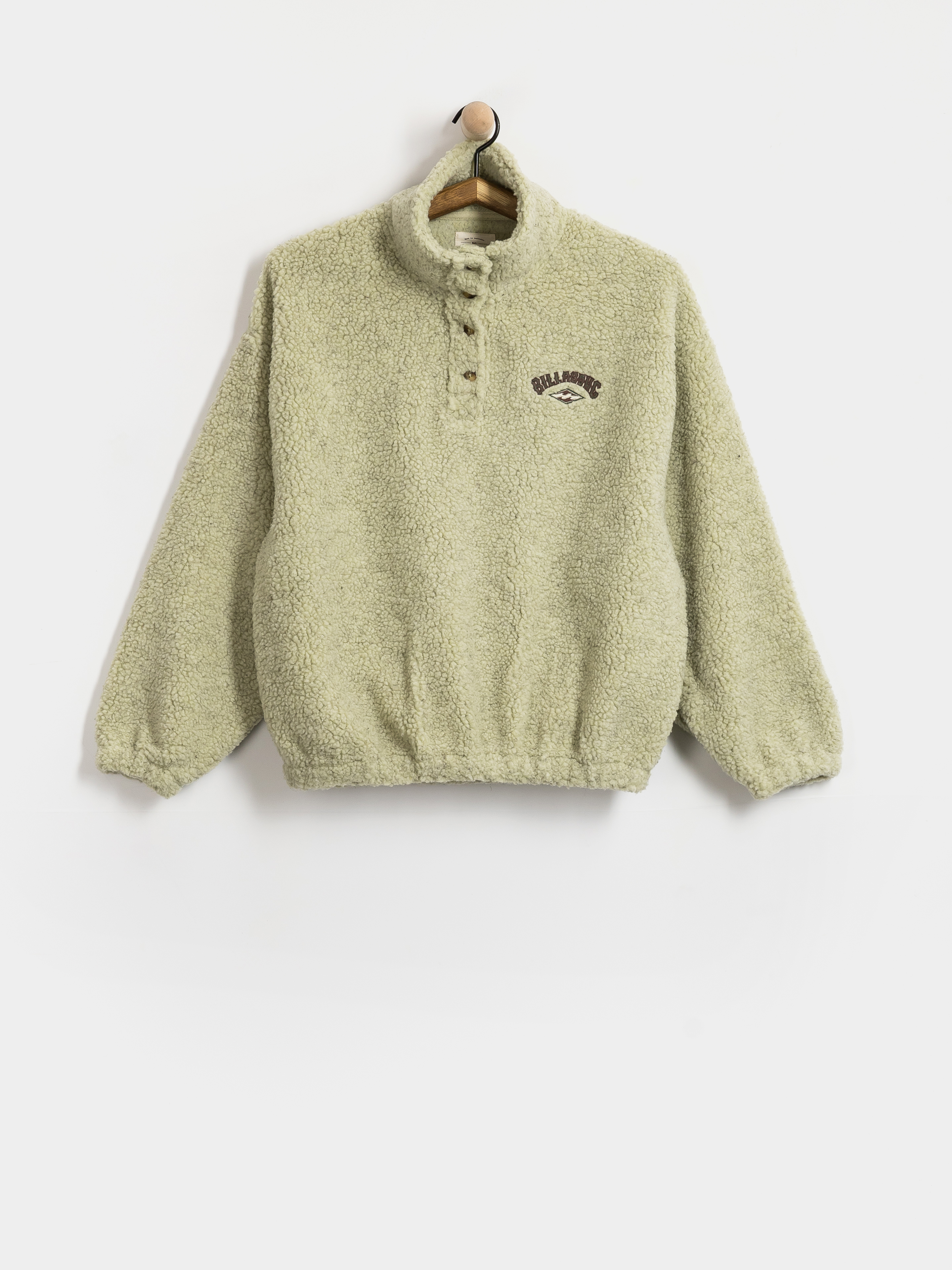 Дамски Поларени суитшърт Billabong Run The Road (smoke green)