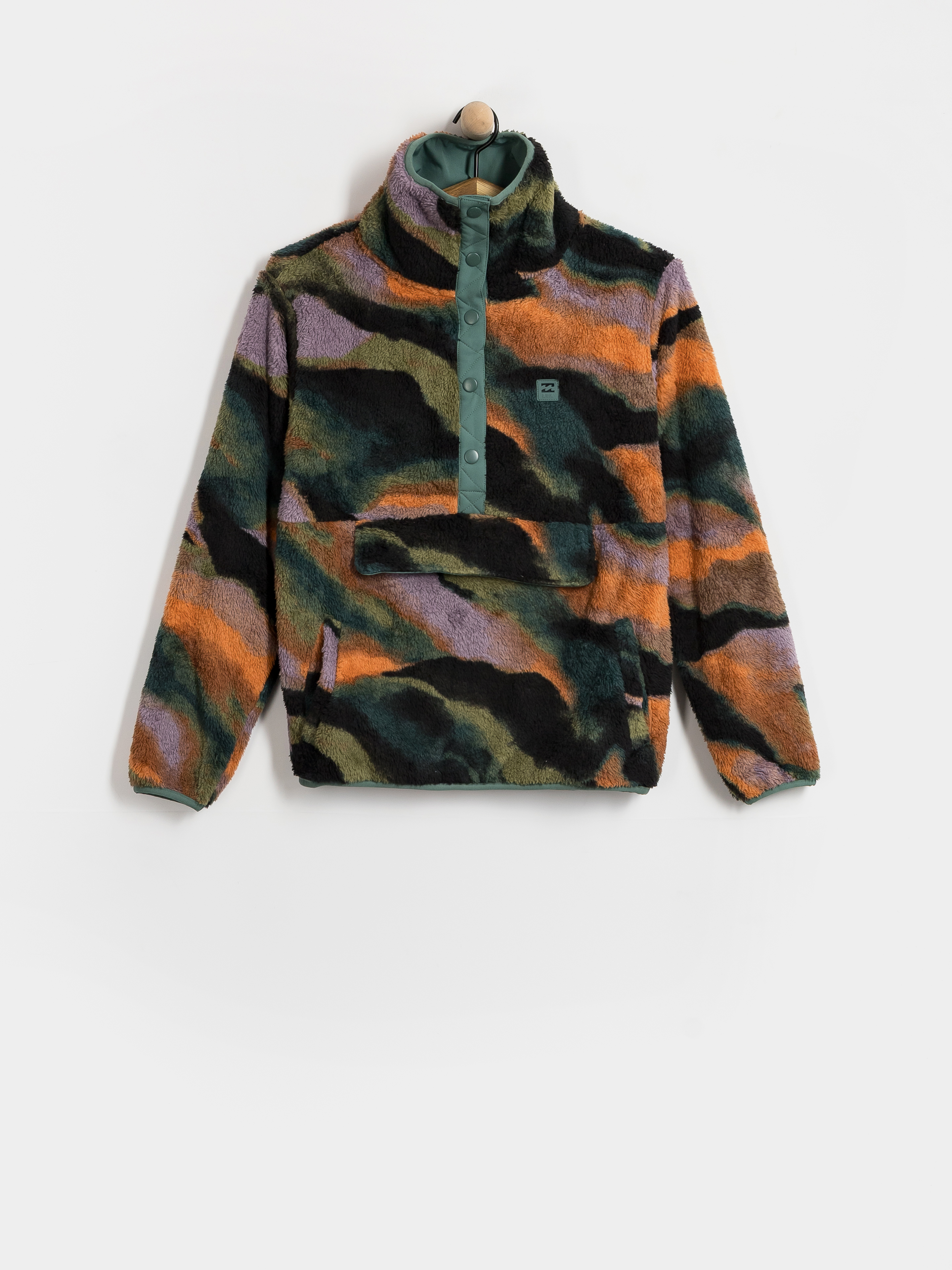 Поларени суитшърт Billabong Switchback Pullover Wmn (black multi)
