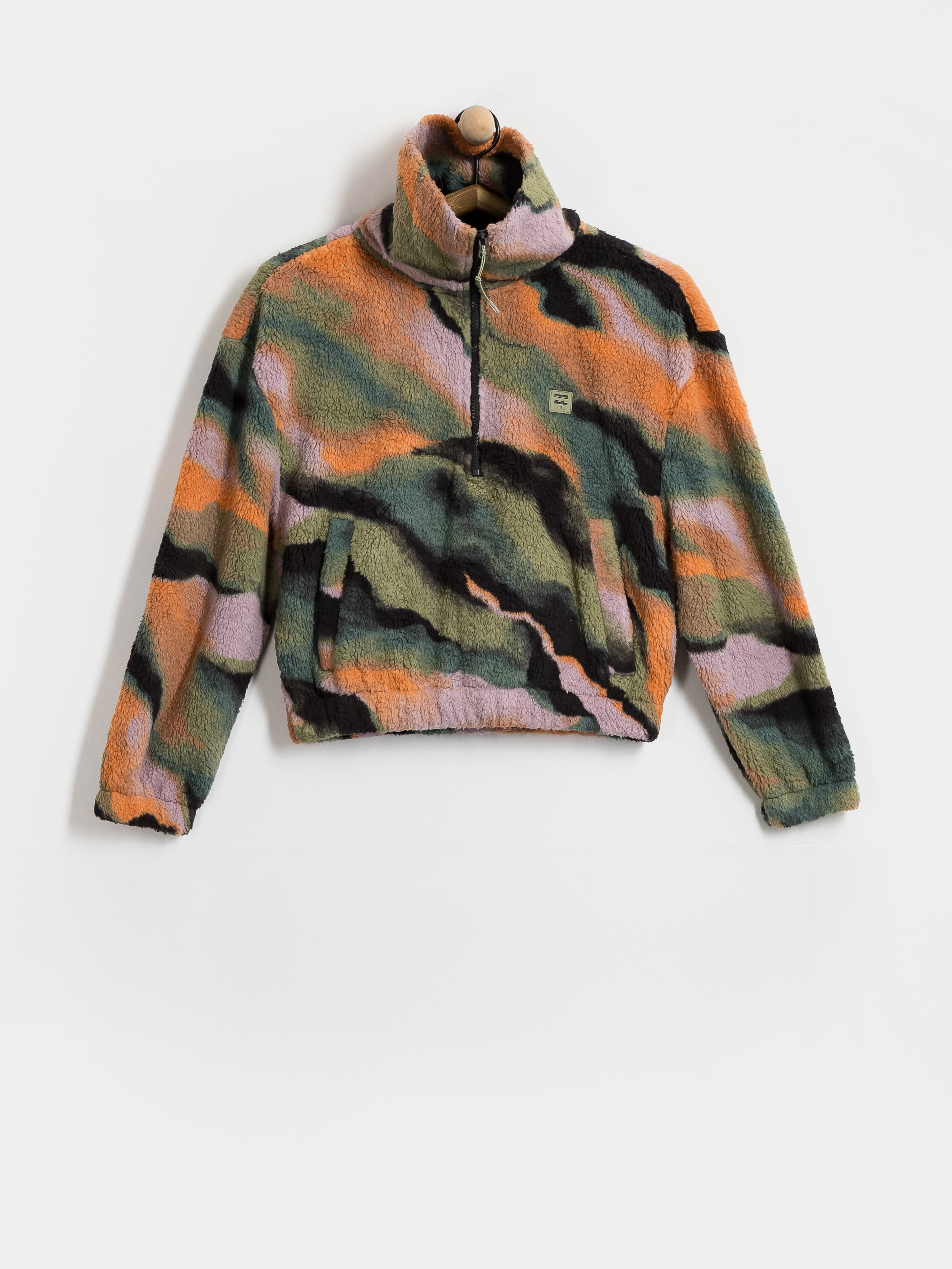 Поларени суитшърт Billabong Barra Half Zip Wmn