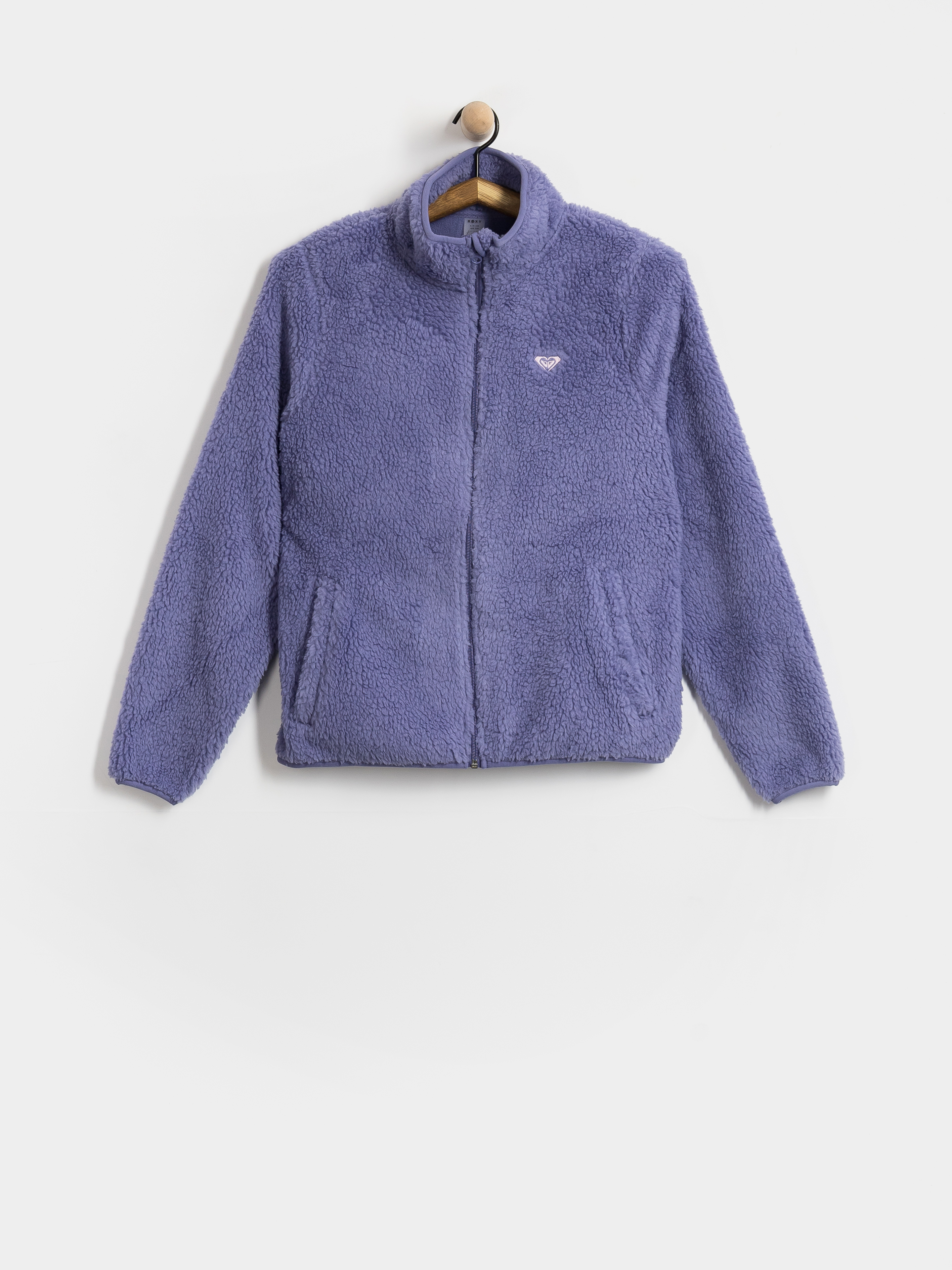 Поларени суитшърт Roxy Waves Of Warmth Zippered Wmn (twilight purple)