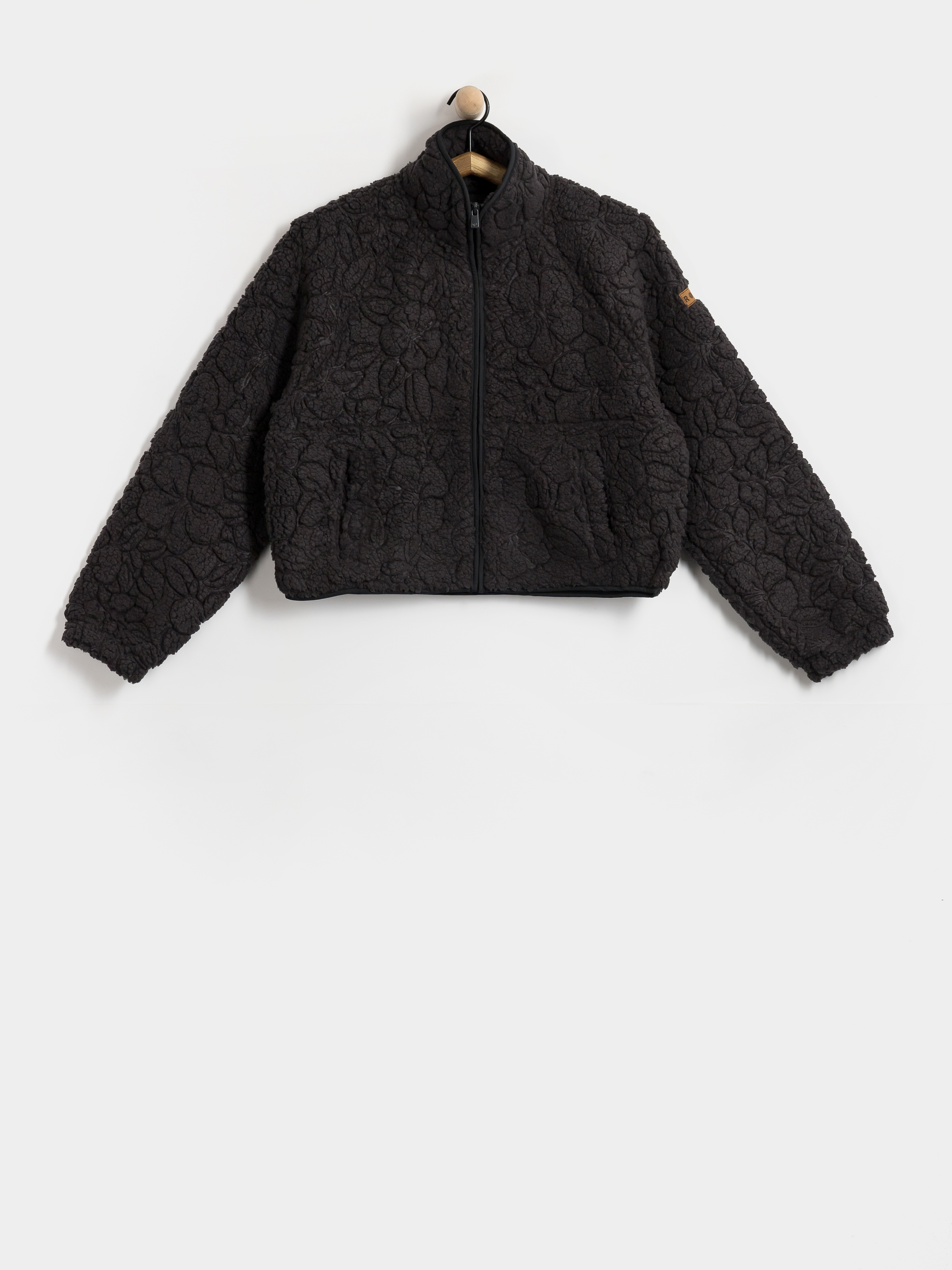 Дамски Поларени суитшърт Roxy Blurry Cloud (anthracite outline mo)