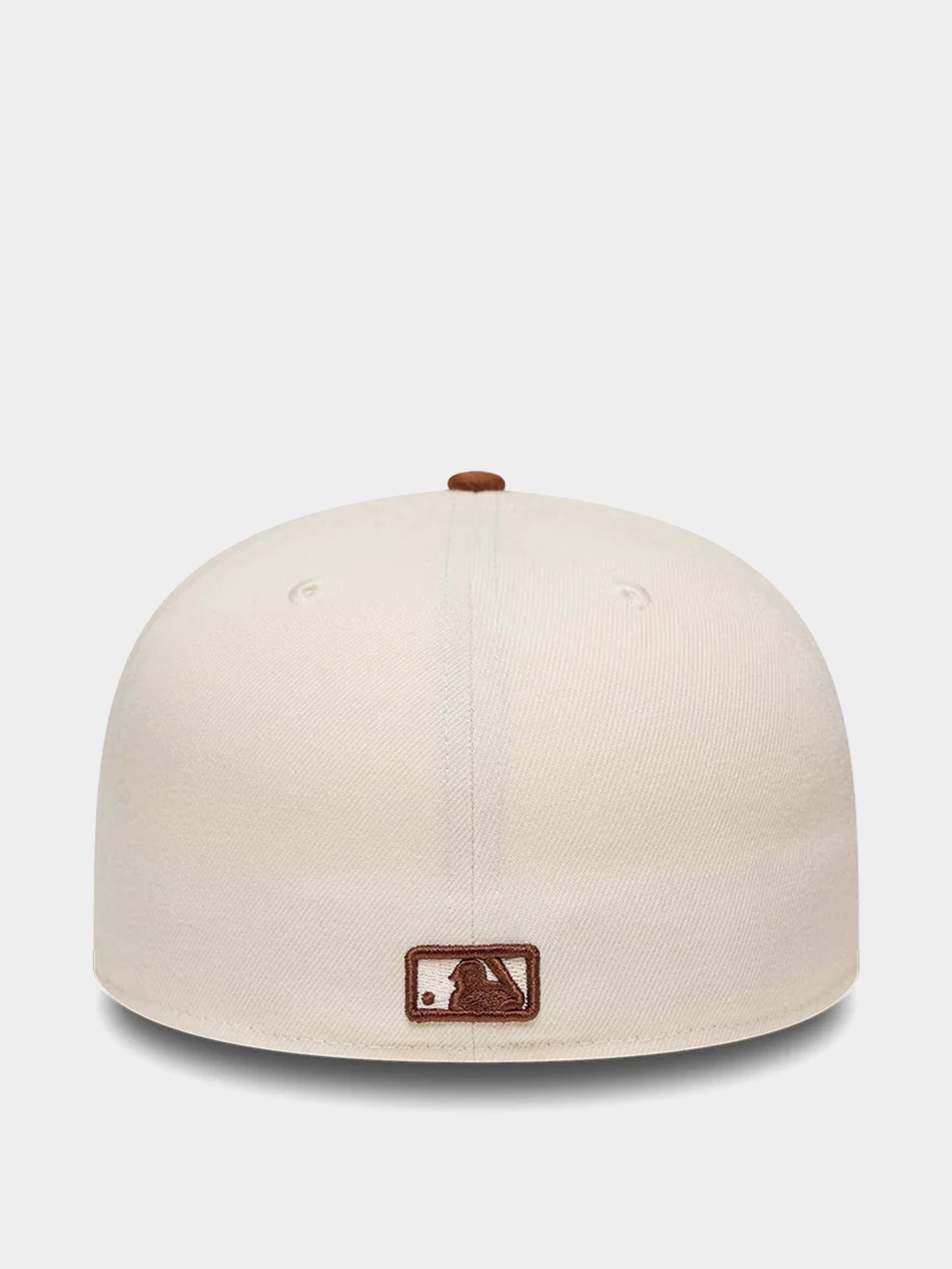 Шапка с козирка New Era Colour Block League Essential 59Fifty New York Yankees (light cream/brown)