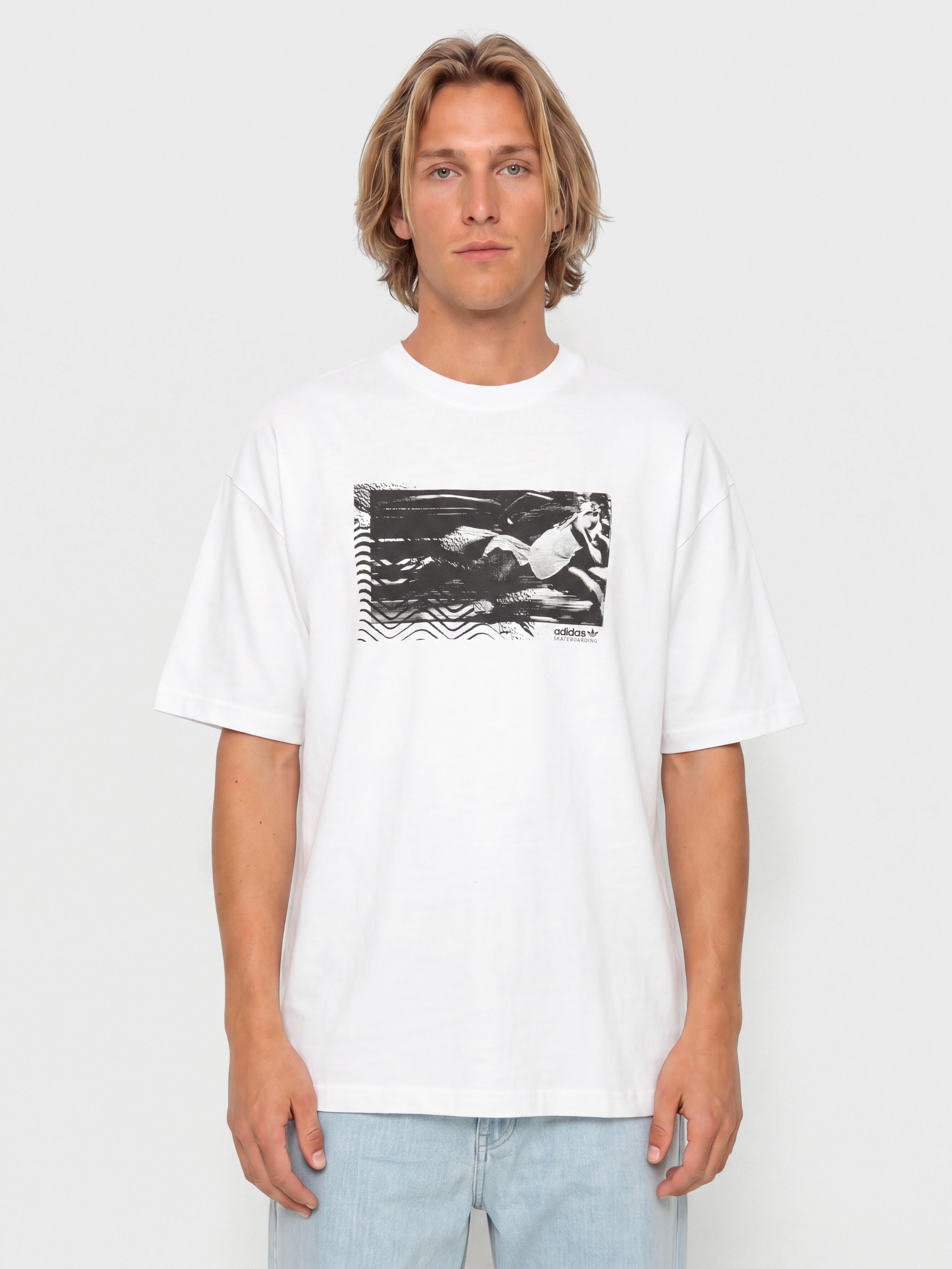 Тениска adidas Skt Wra A G (white)