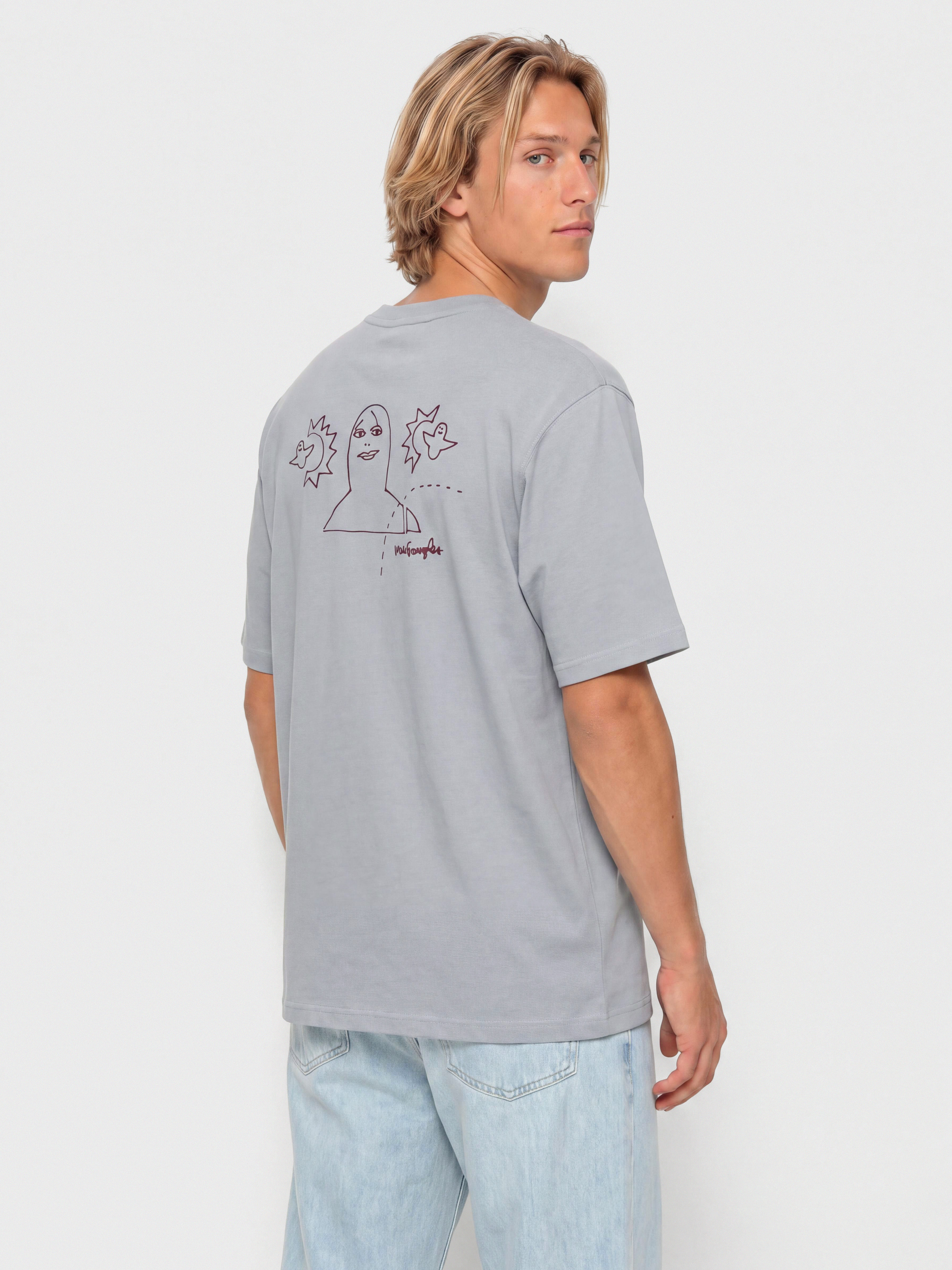 Тениска adidas Gonz Na (halsil/shared)