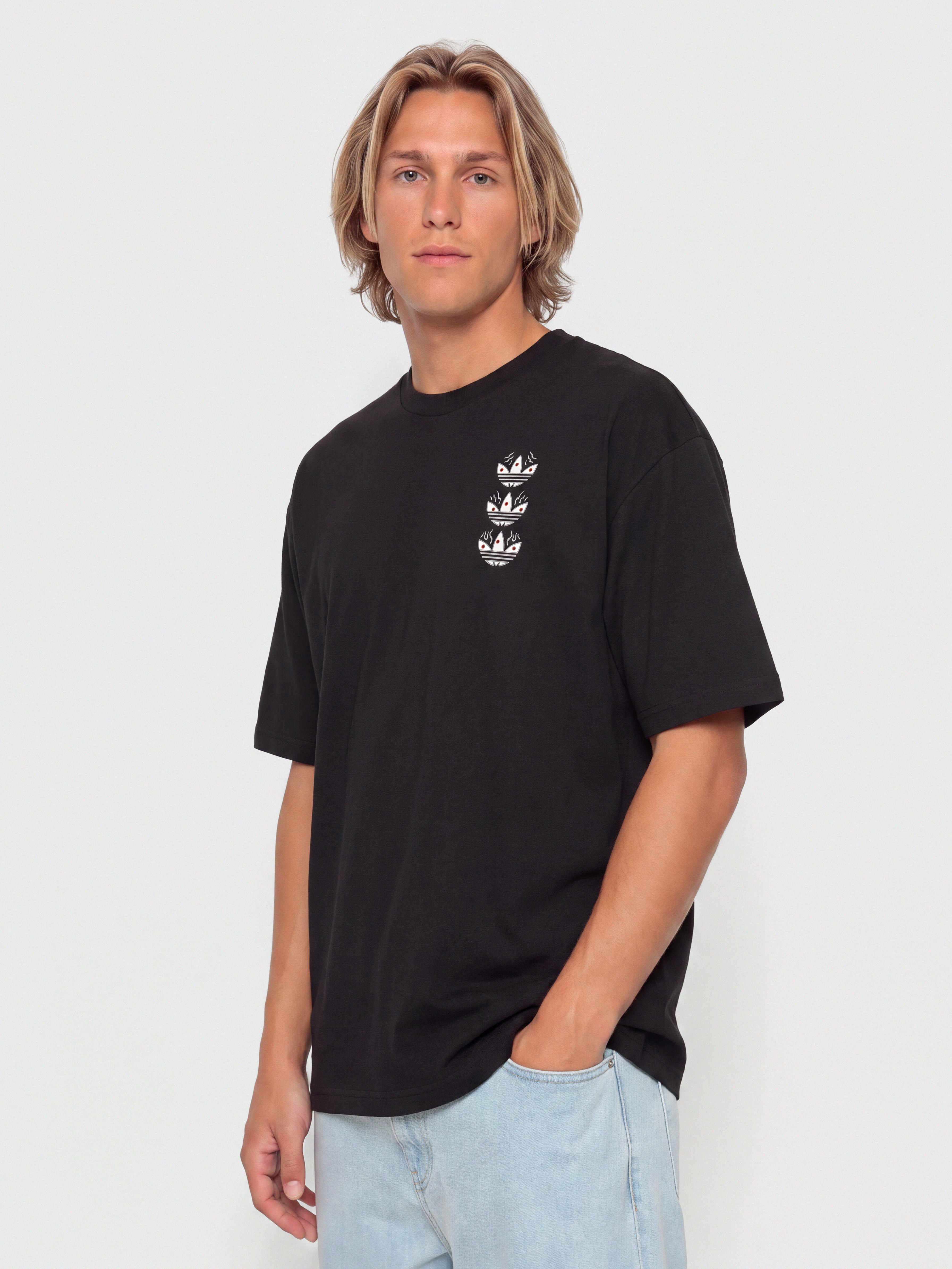 Тениска adidas Tos Curb (black/multco)