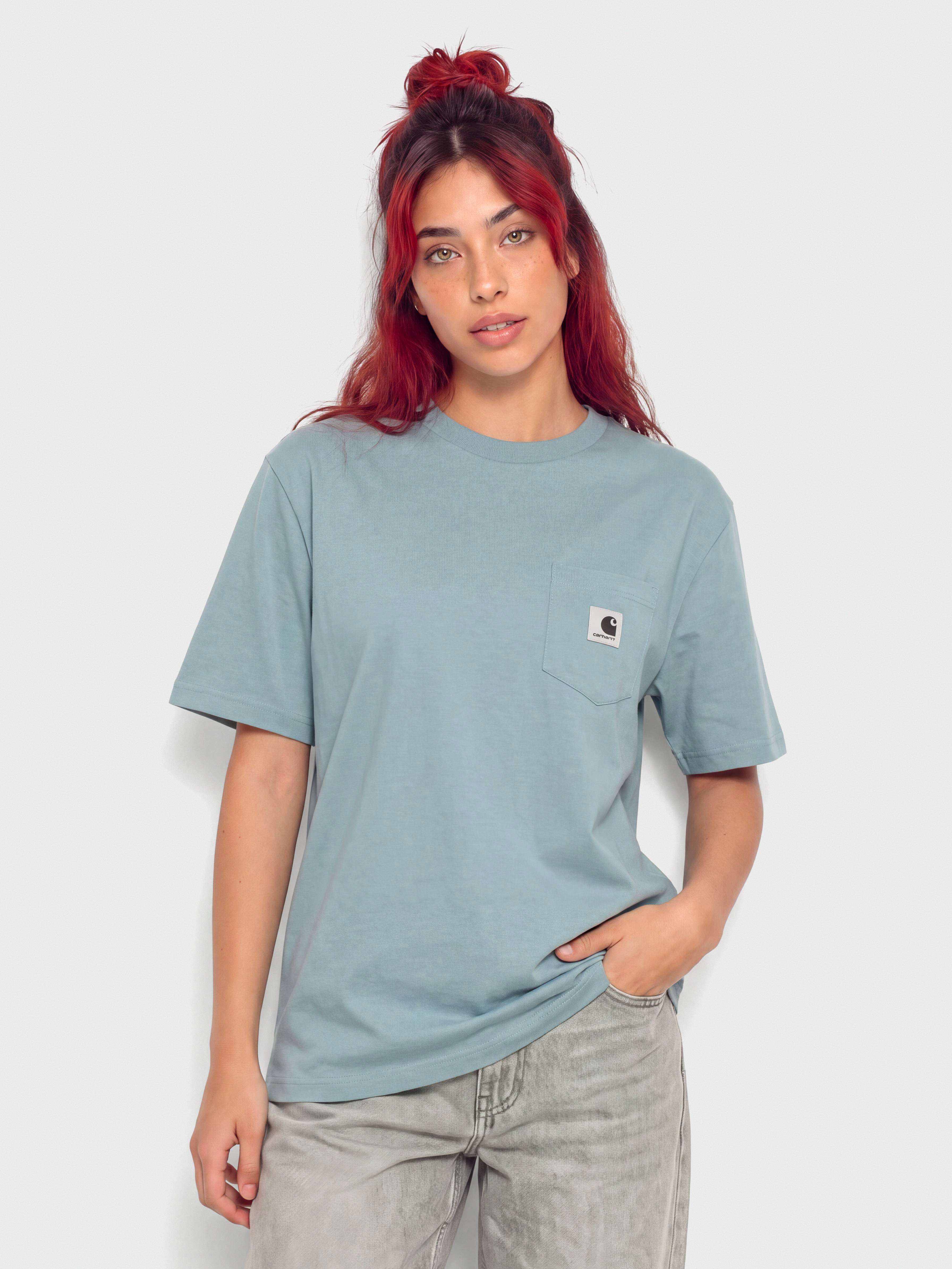 u0422u0435u043du0438u0441u043au0430 Carhartt WIP Pocket Wmn (citadel)