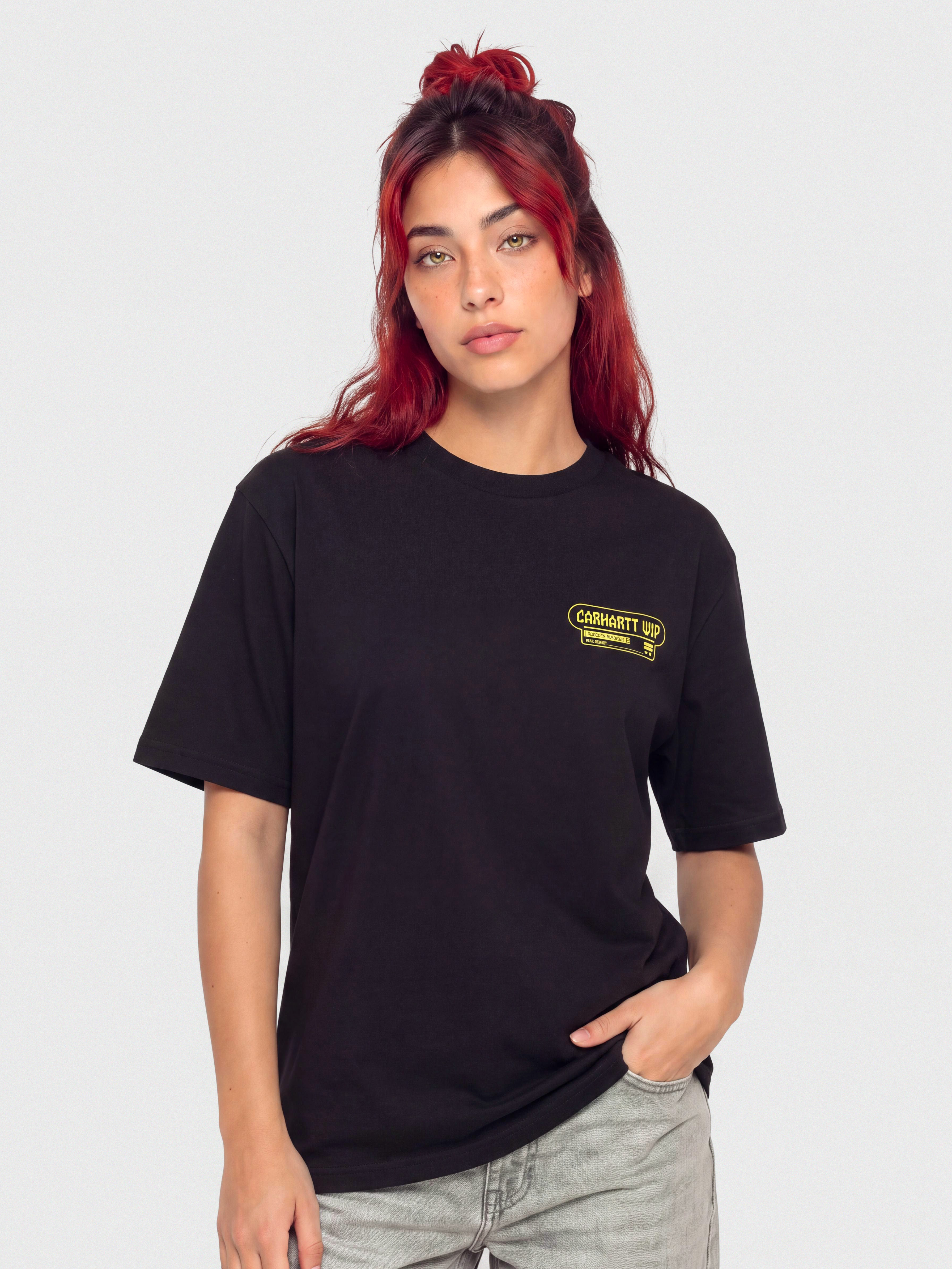 Тениска Carhartt WIP Wiptopia II Wmn (black)