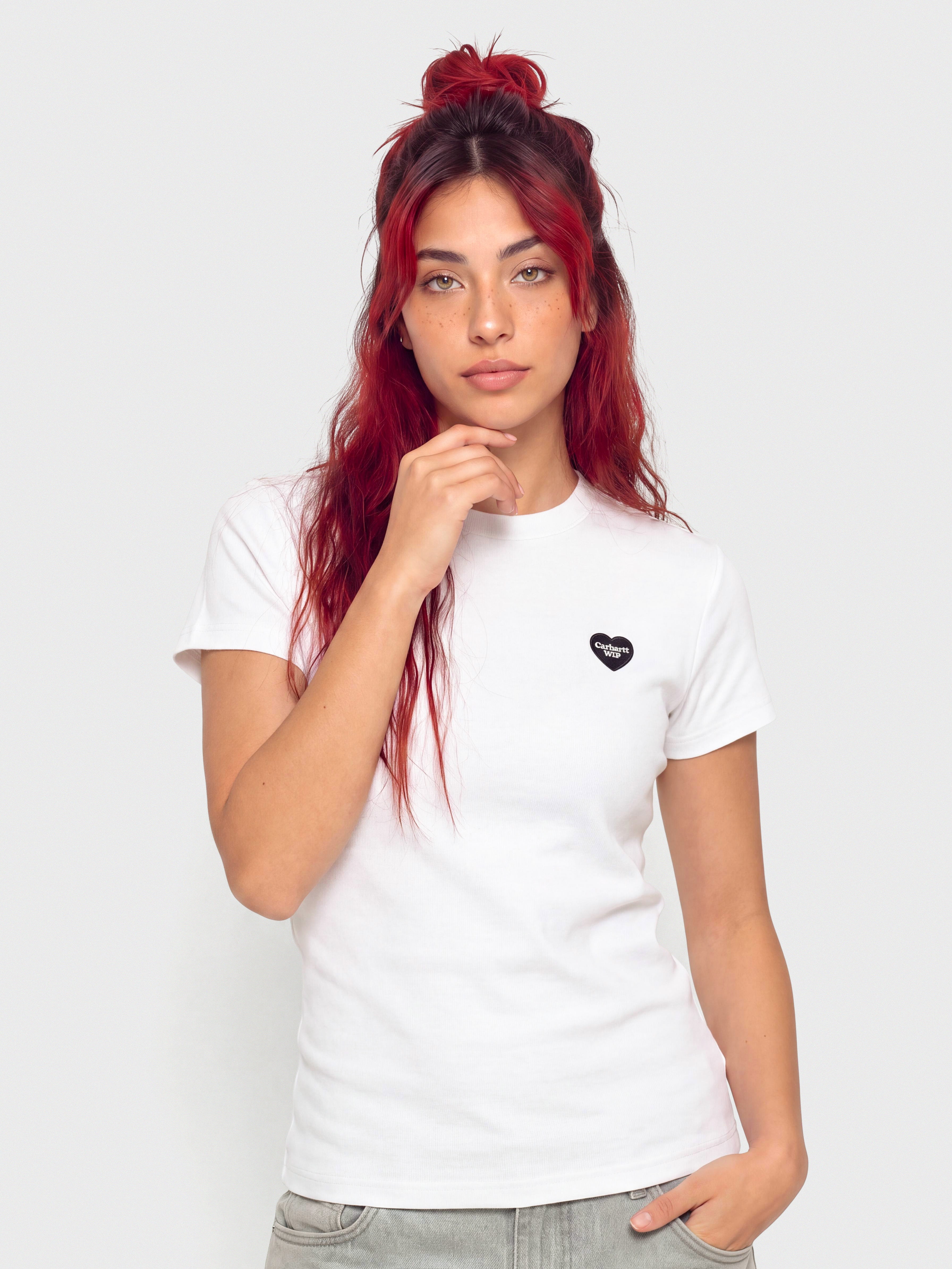 Тениска Carhartt WIP Philipa Wmn (black)