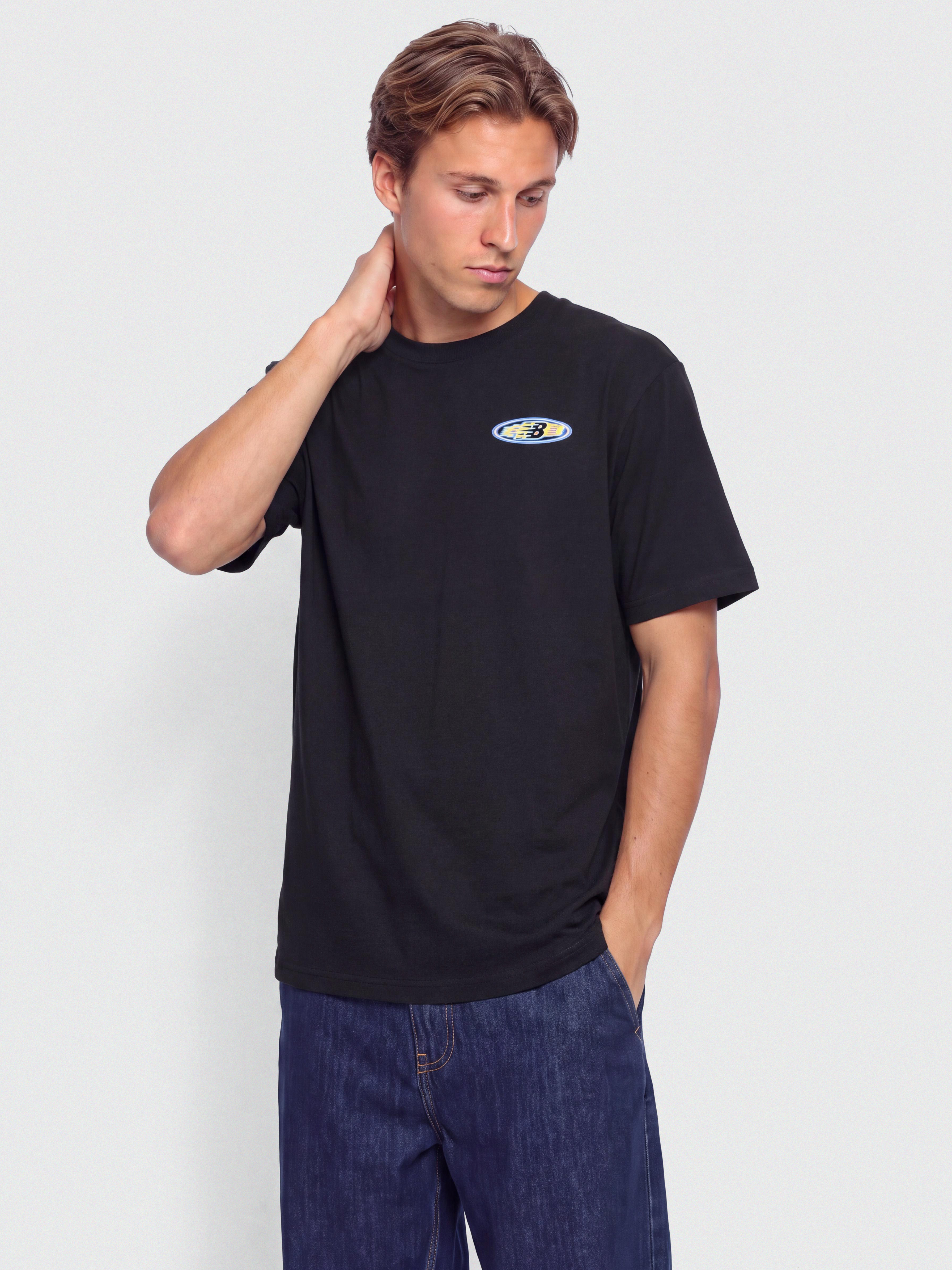Тениска New Balance Heat Map Forward Thinker (black)