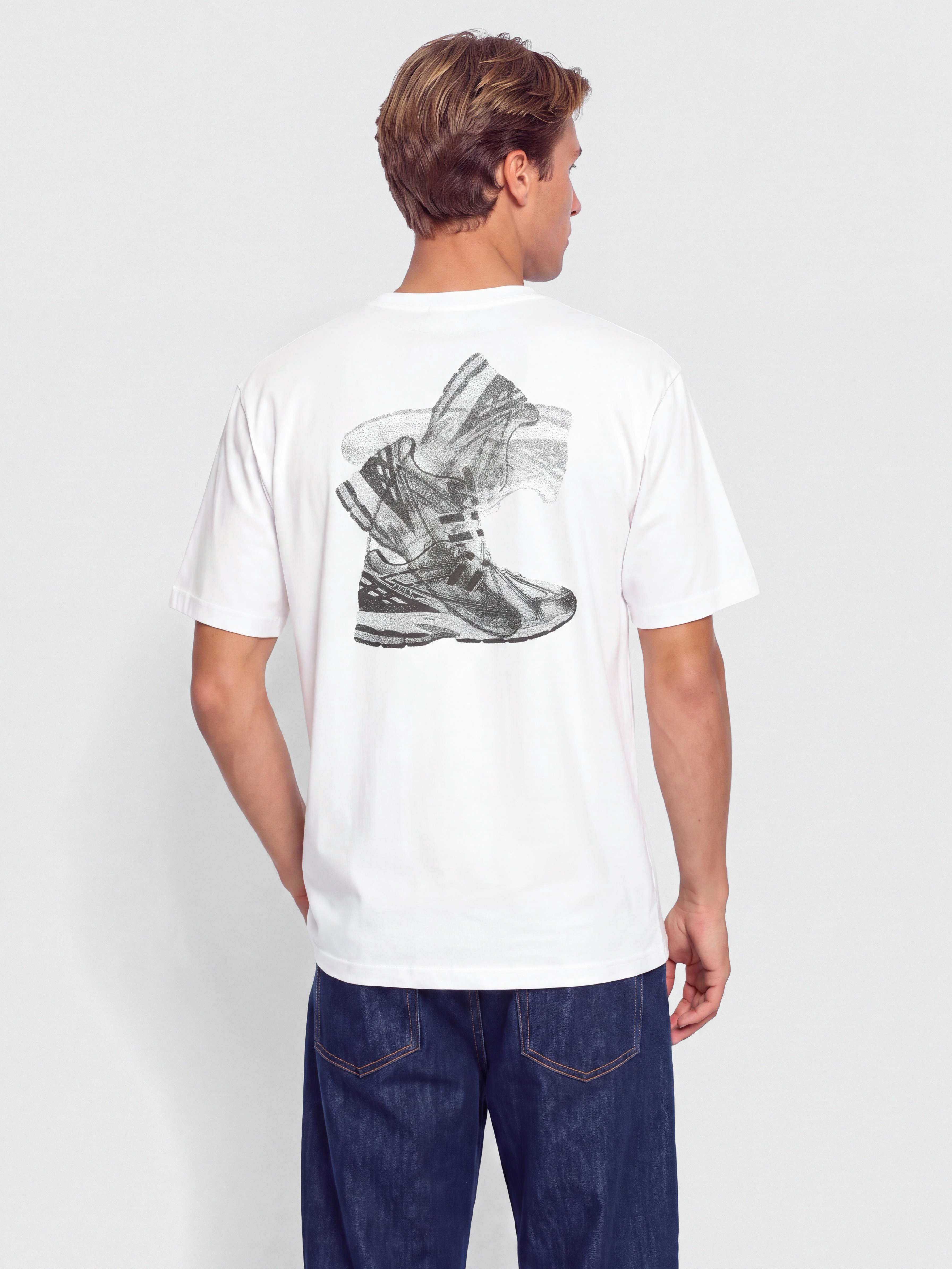 Тениска New Balance Foggy Daze 1906 (white)