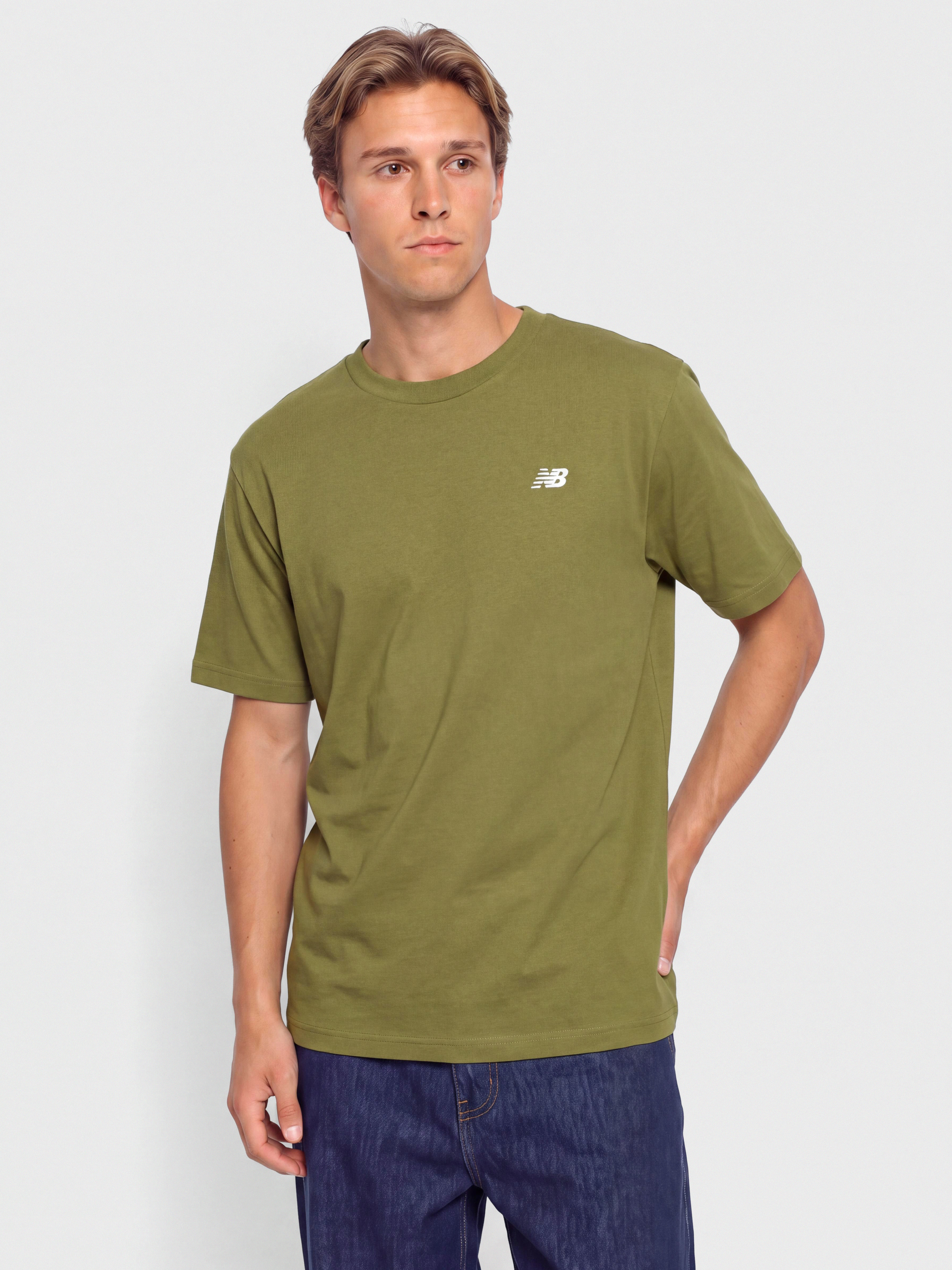Тениска New Balance Sport Essentials (sport green)