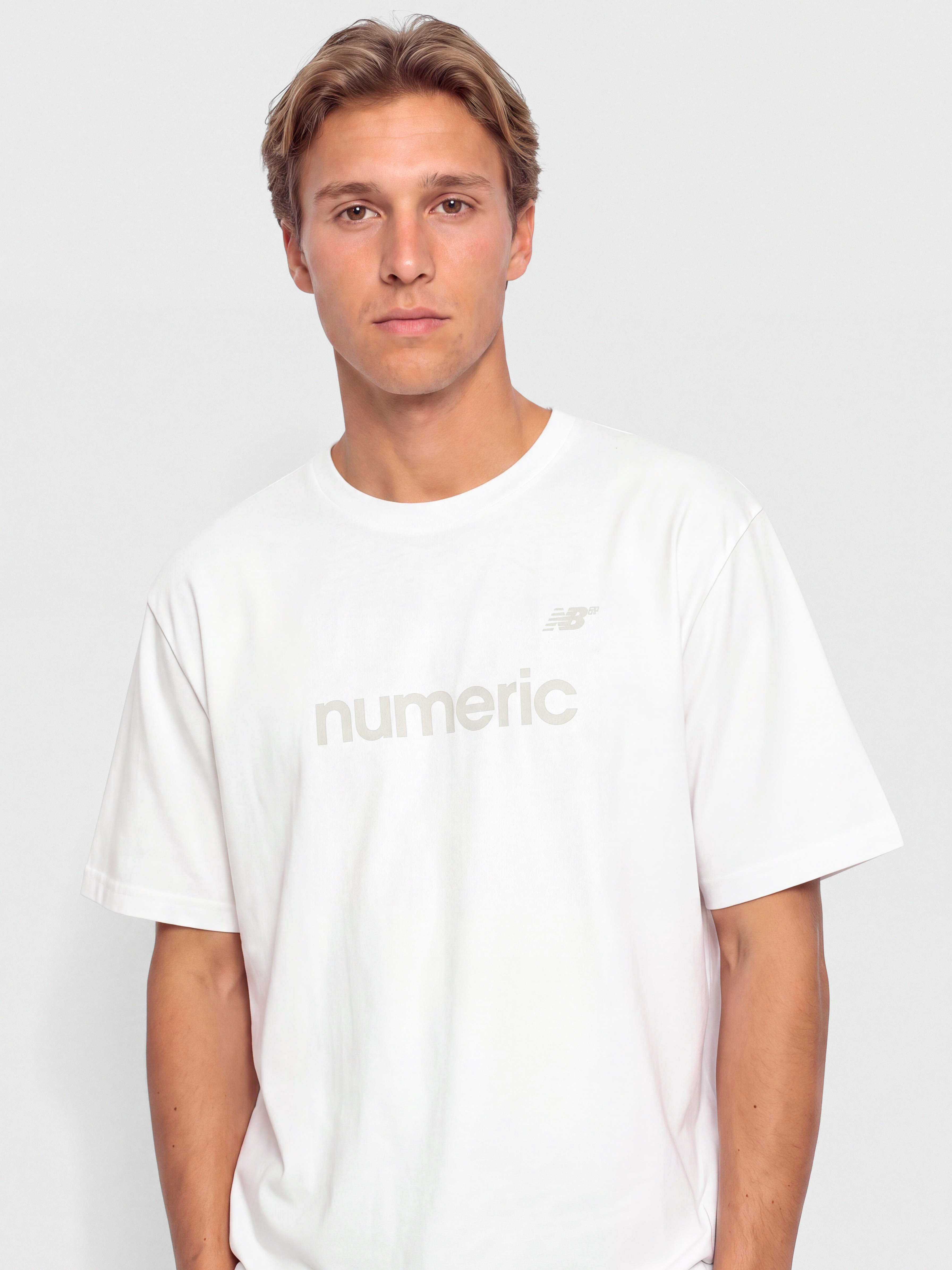 Тениска New Balance Numeric (white)