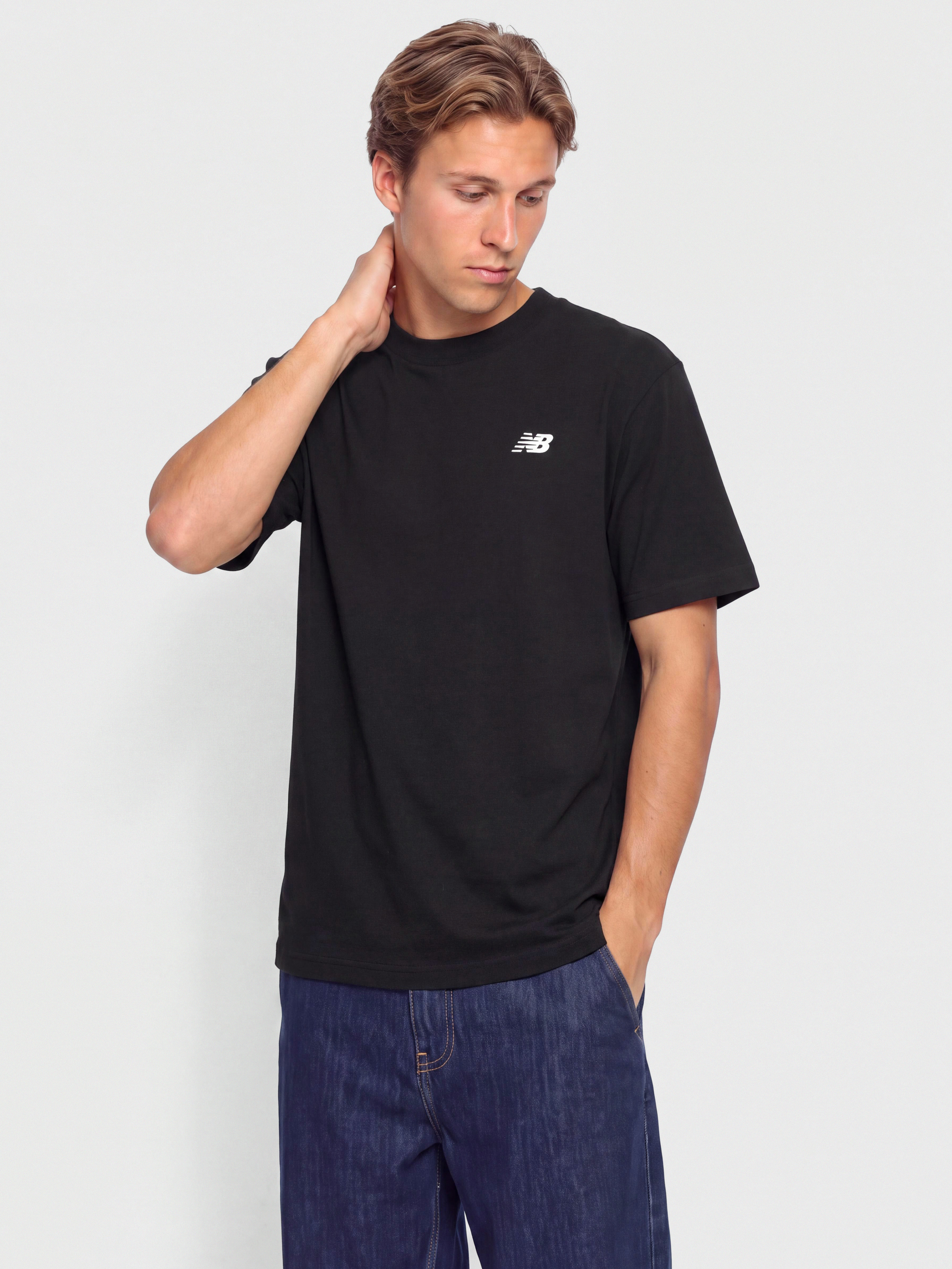 Тениска New Balance Small Logo (black)