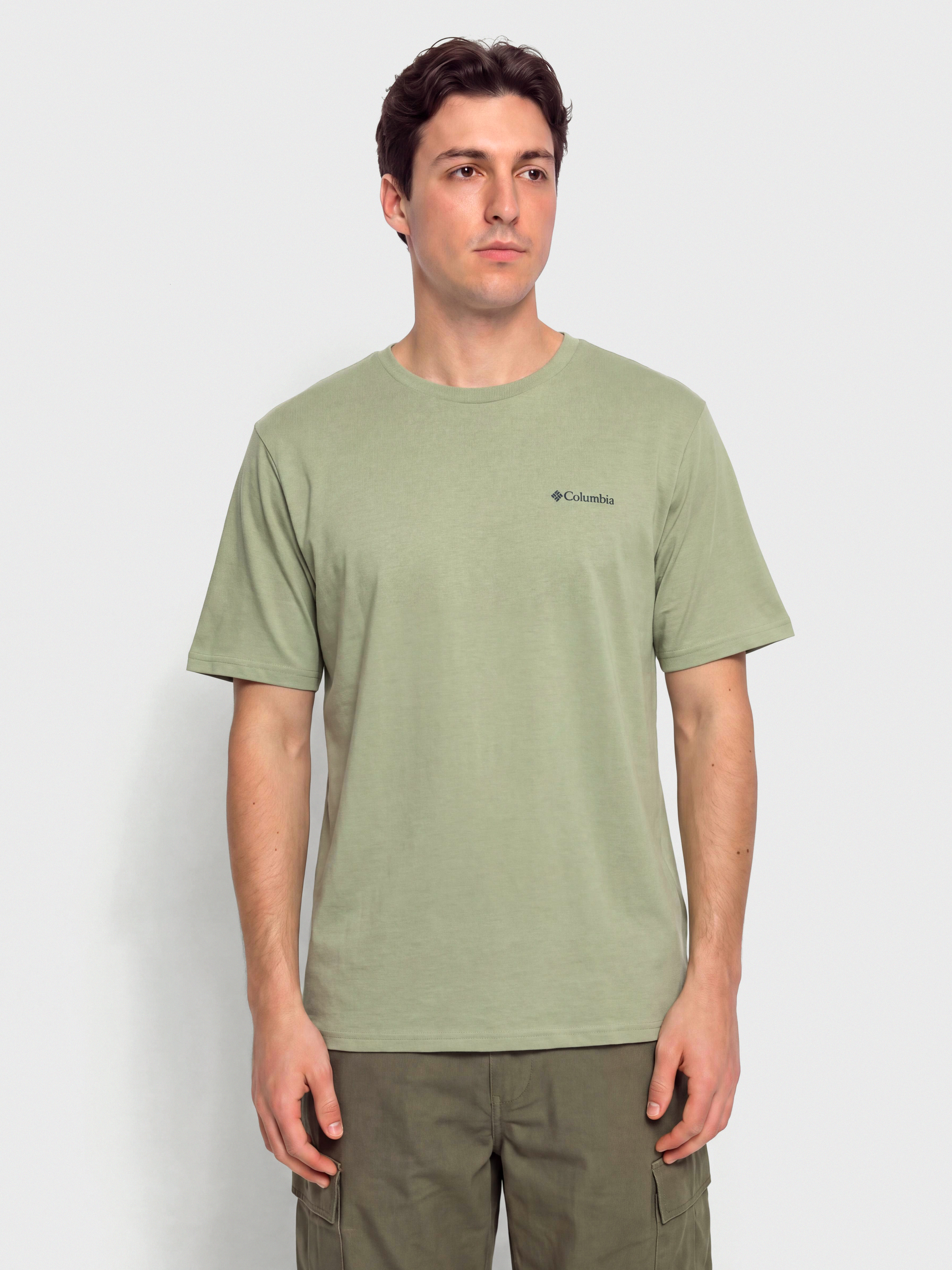 Тениска Columbia CSC Outdoor Back Graphic (safari/natural)