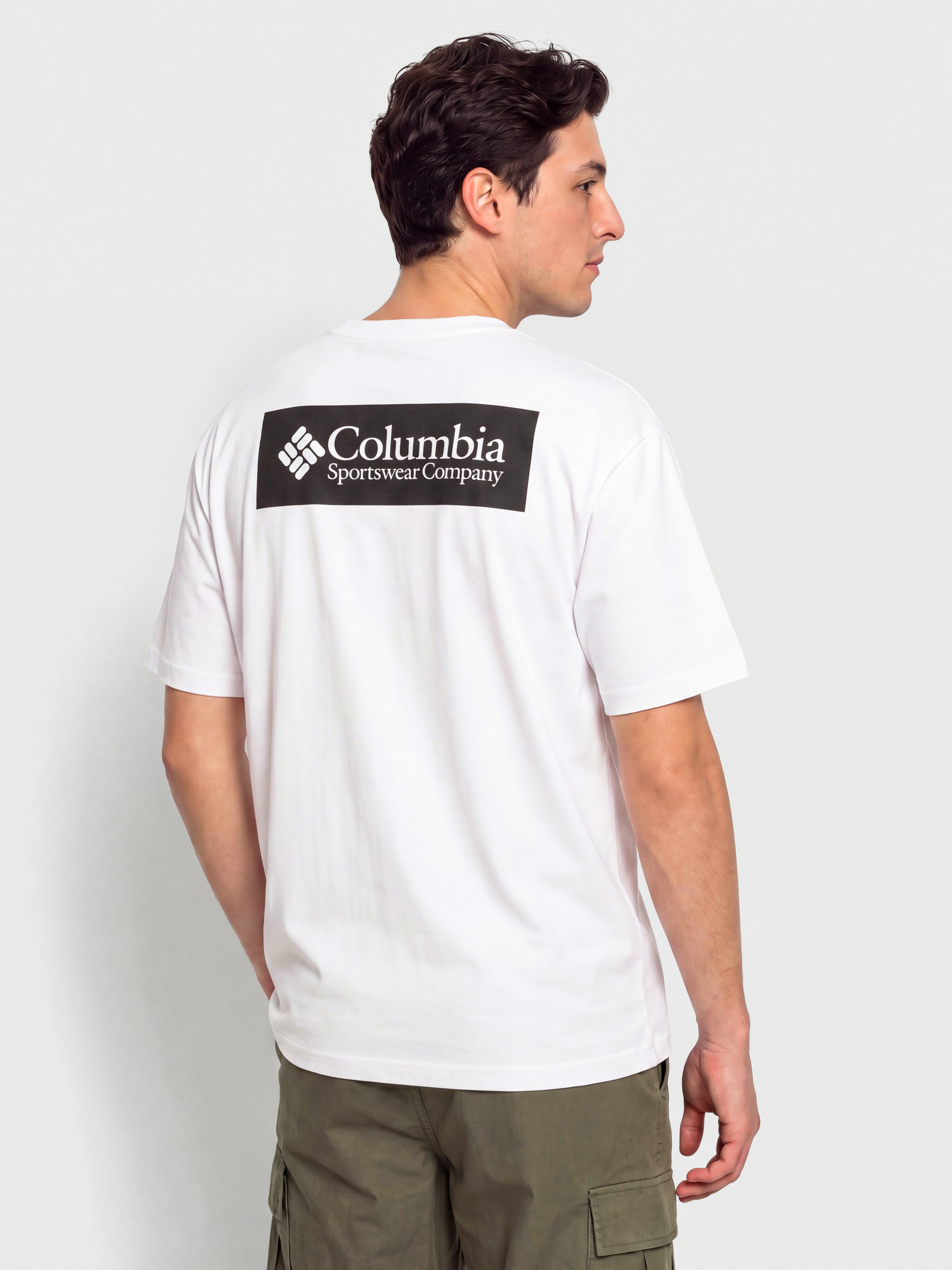 Тениска Columbia CSC Heavyweight Iconic (white/csc box logo)