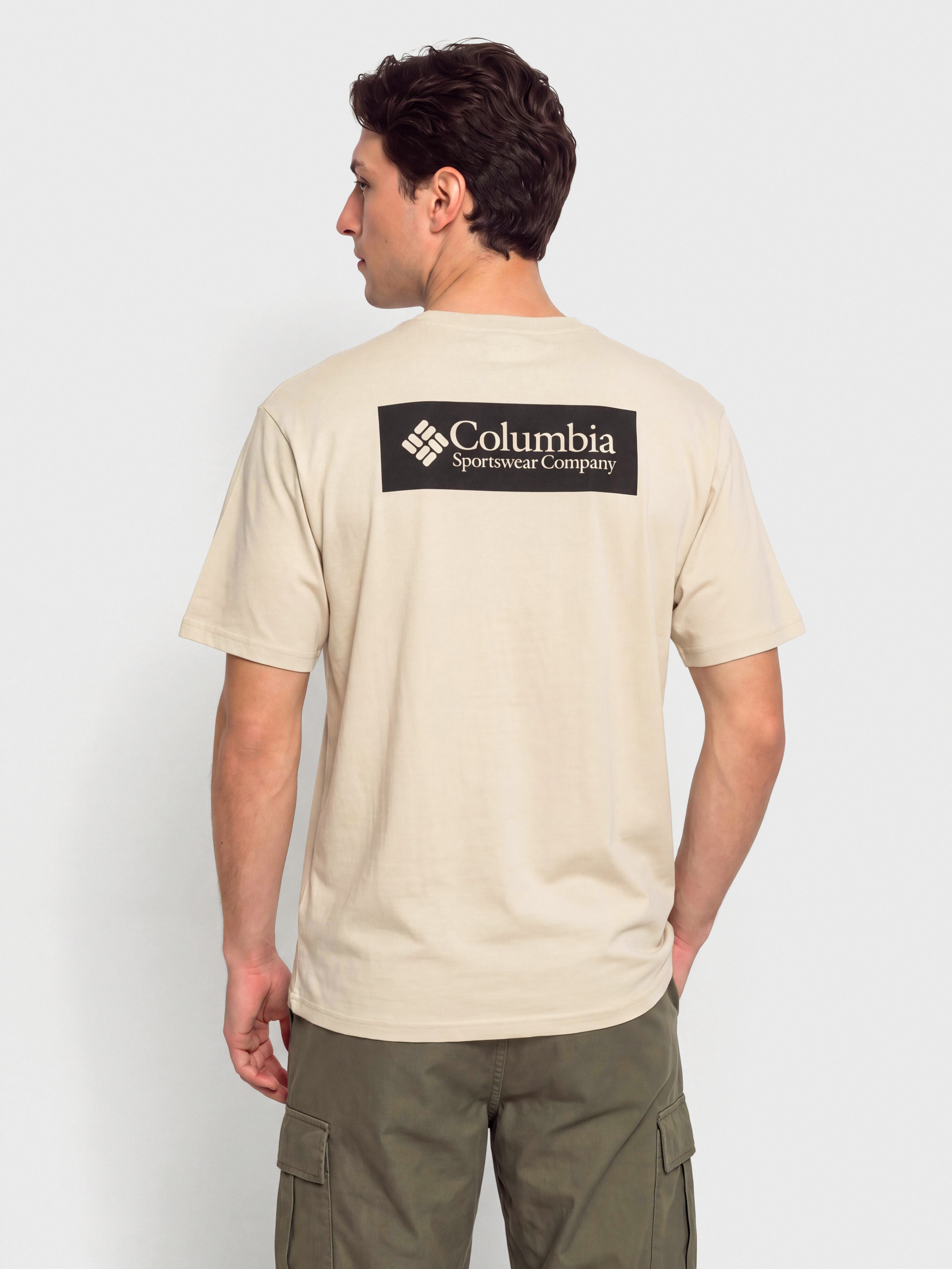 Тениска Columbia CSC Heavyweight Iconic (dark stone/csc box logo)