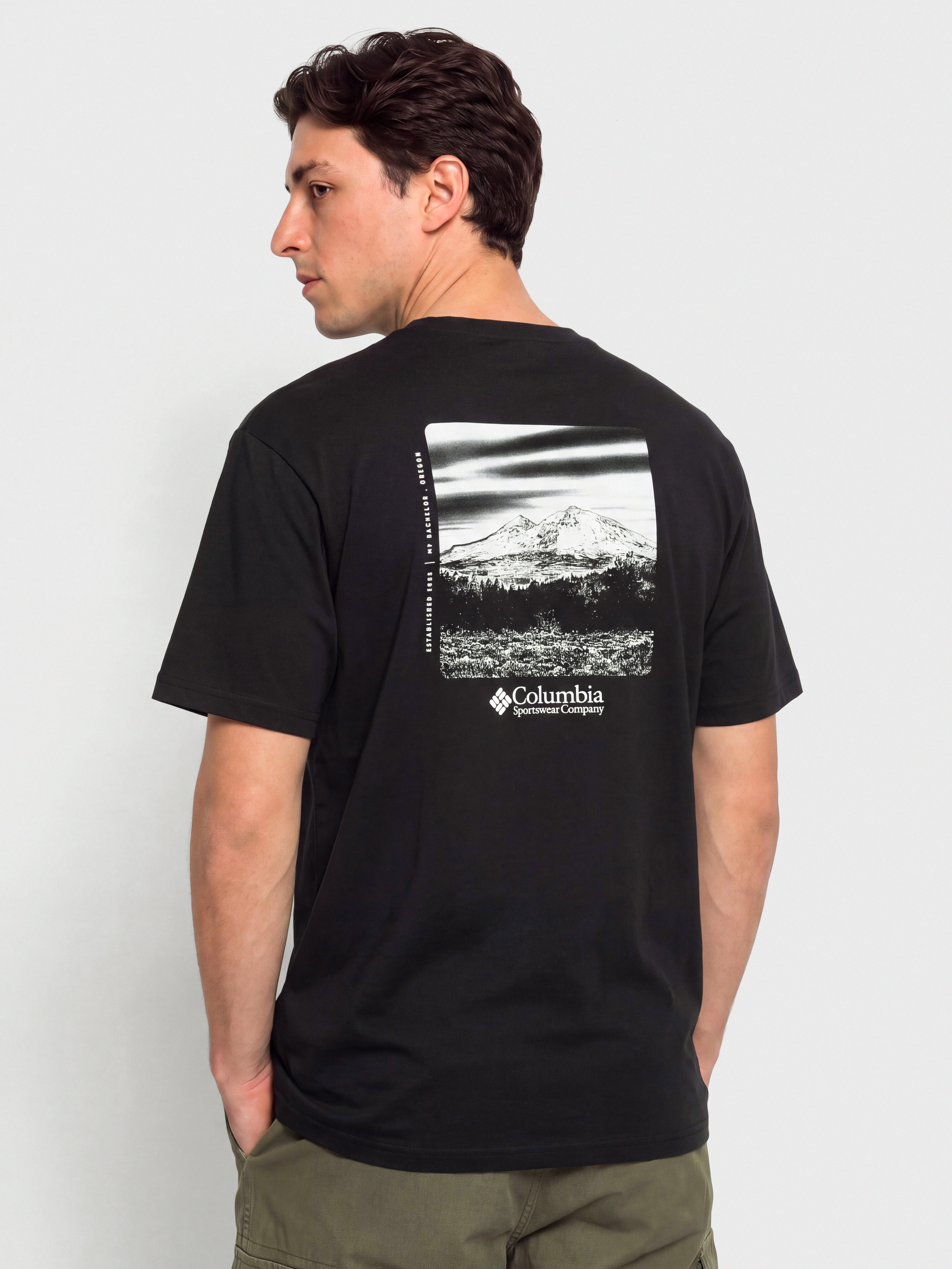 u0422u0435u043du0438u0441u043au0430 Columbia CSC Heavyweight Back Graphic (black/photoreal)