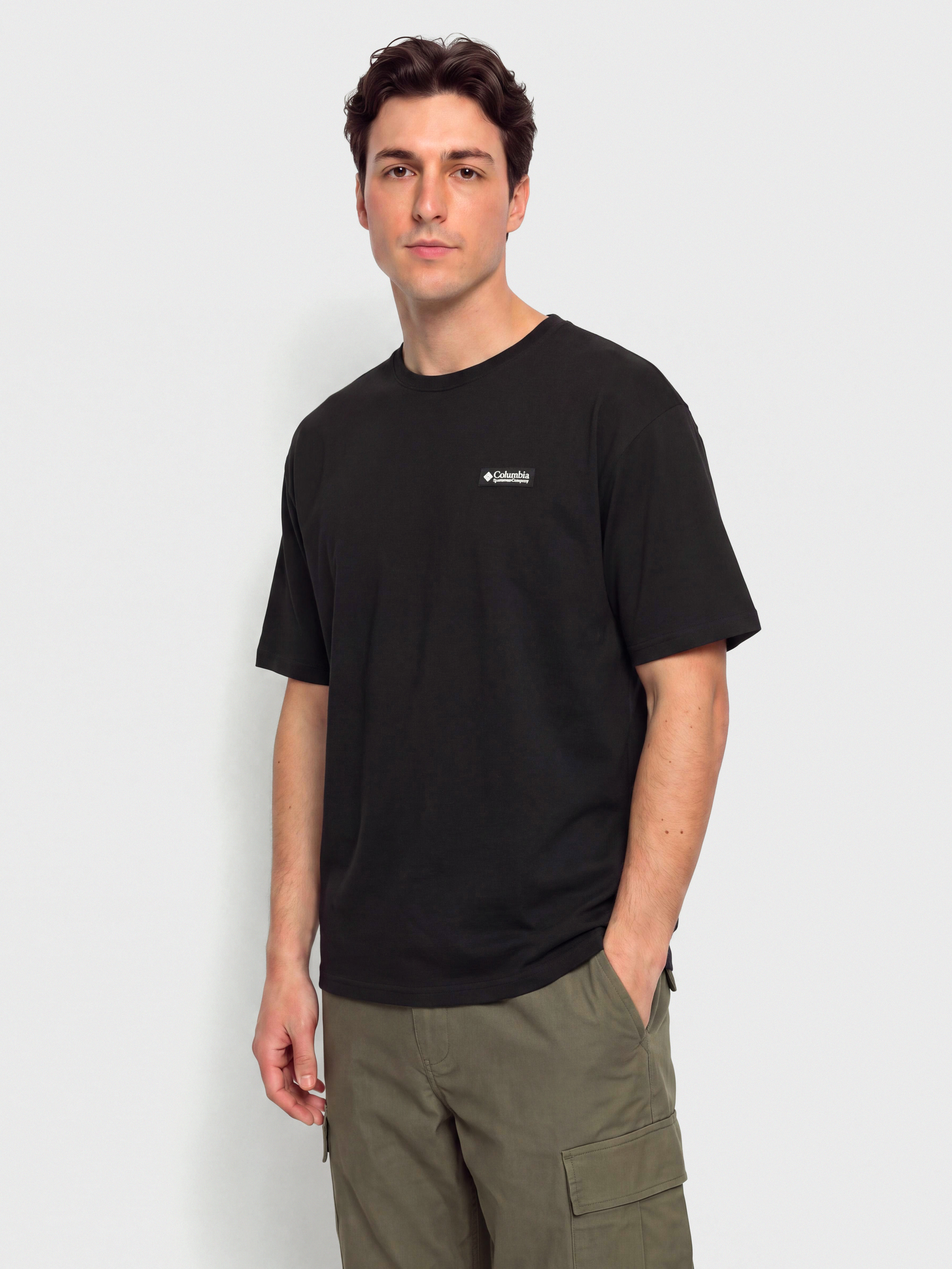 Тениска Columbia CSC Heavyweight Back Graphic (black/photoreal)