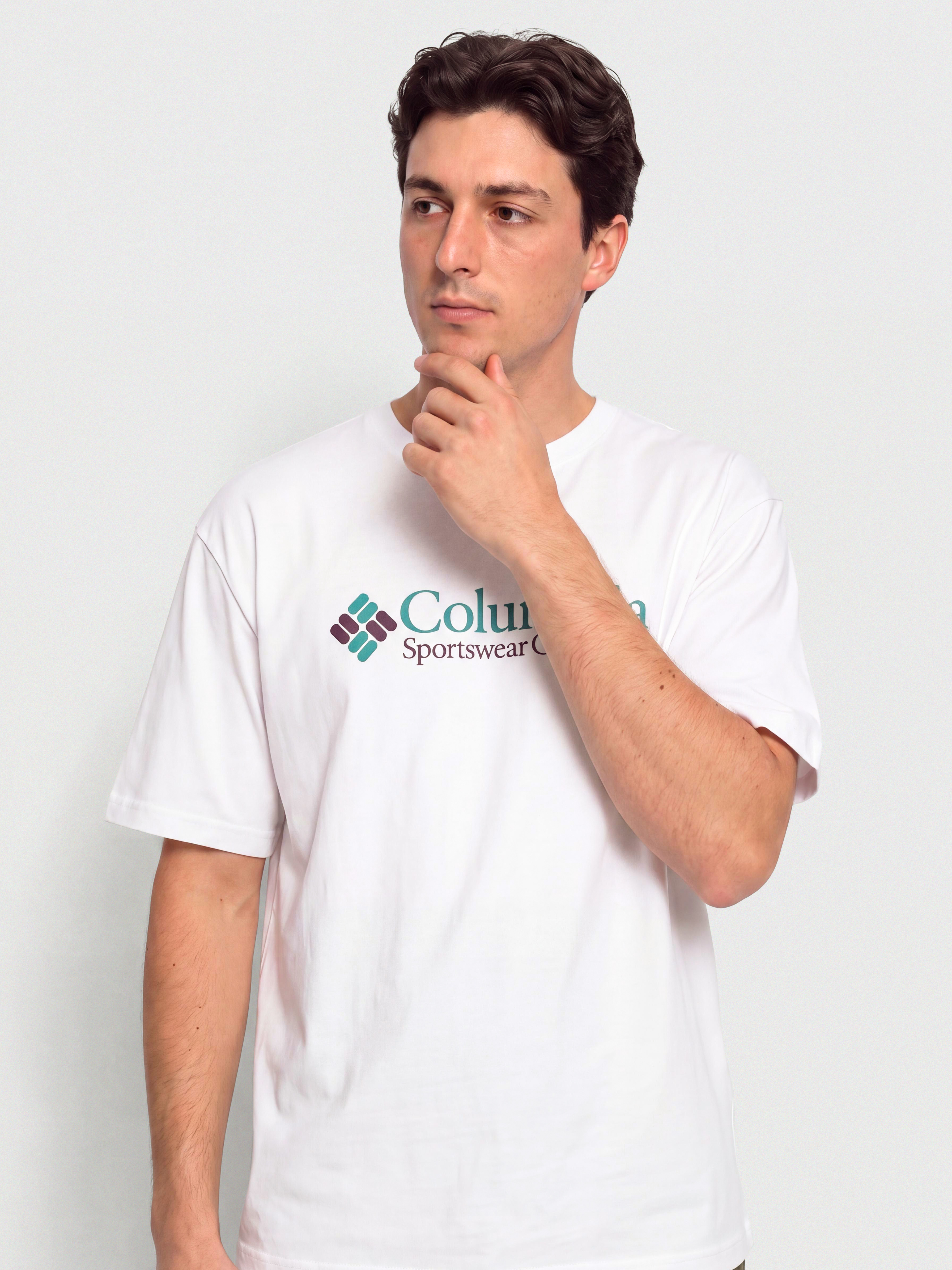 Тениска Columbia CSC Heavyweight Logo (white csc retro)