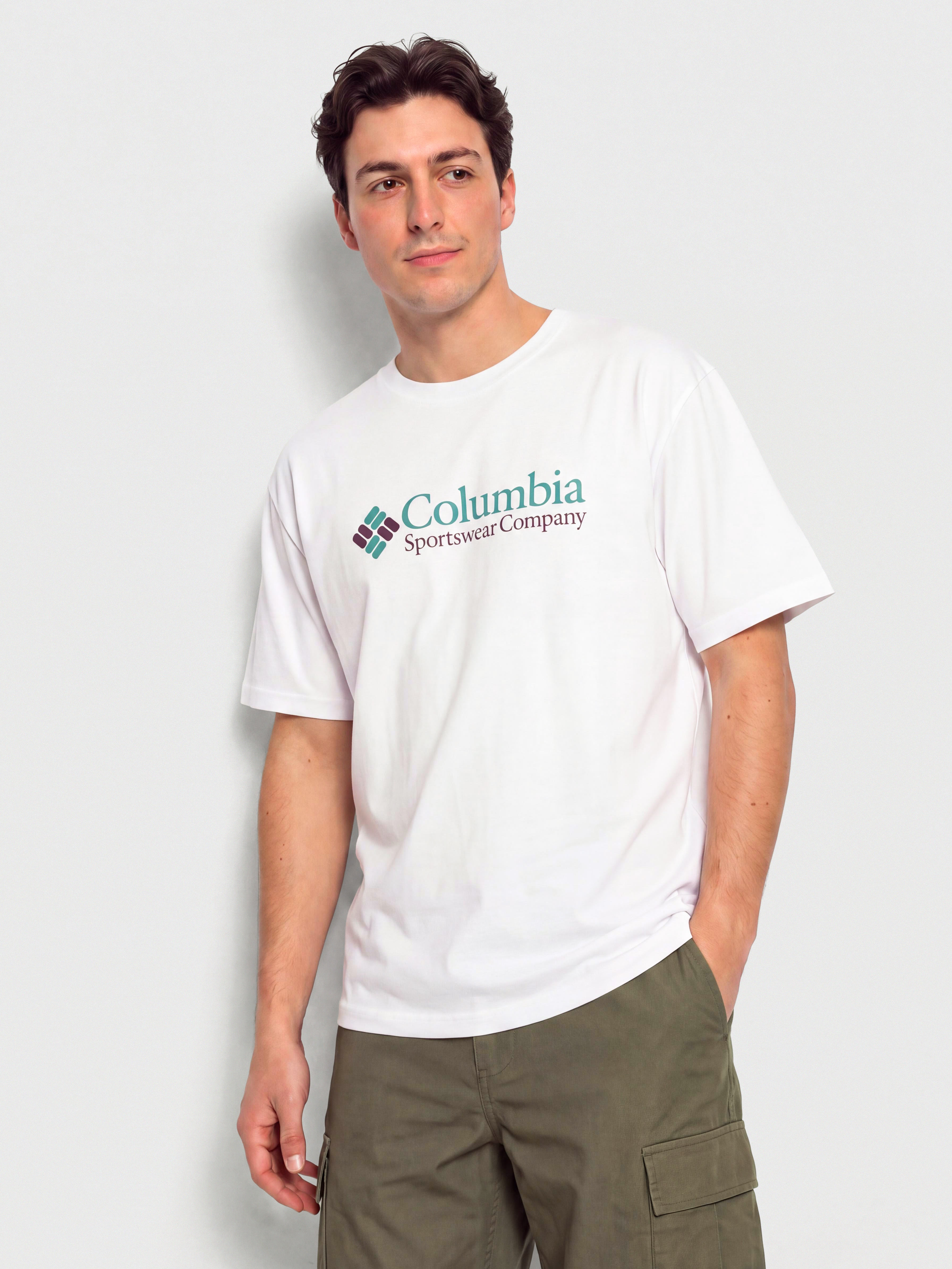Тениска Columbia CSC Heavyweight Logo (white csc retro)