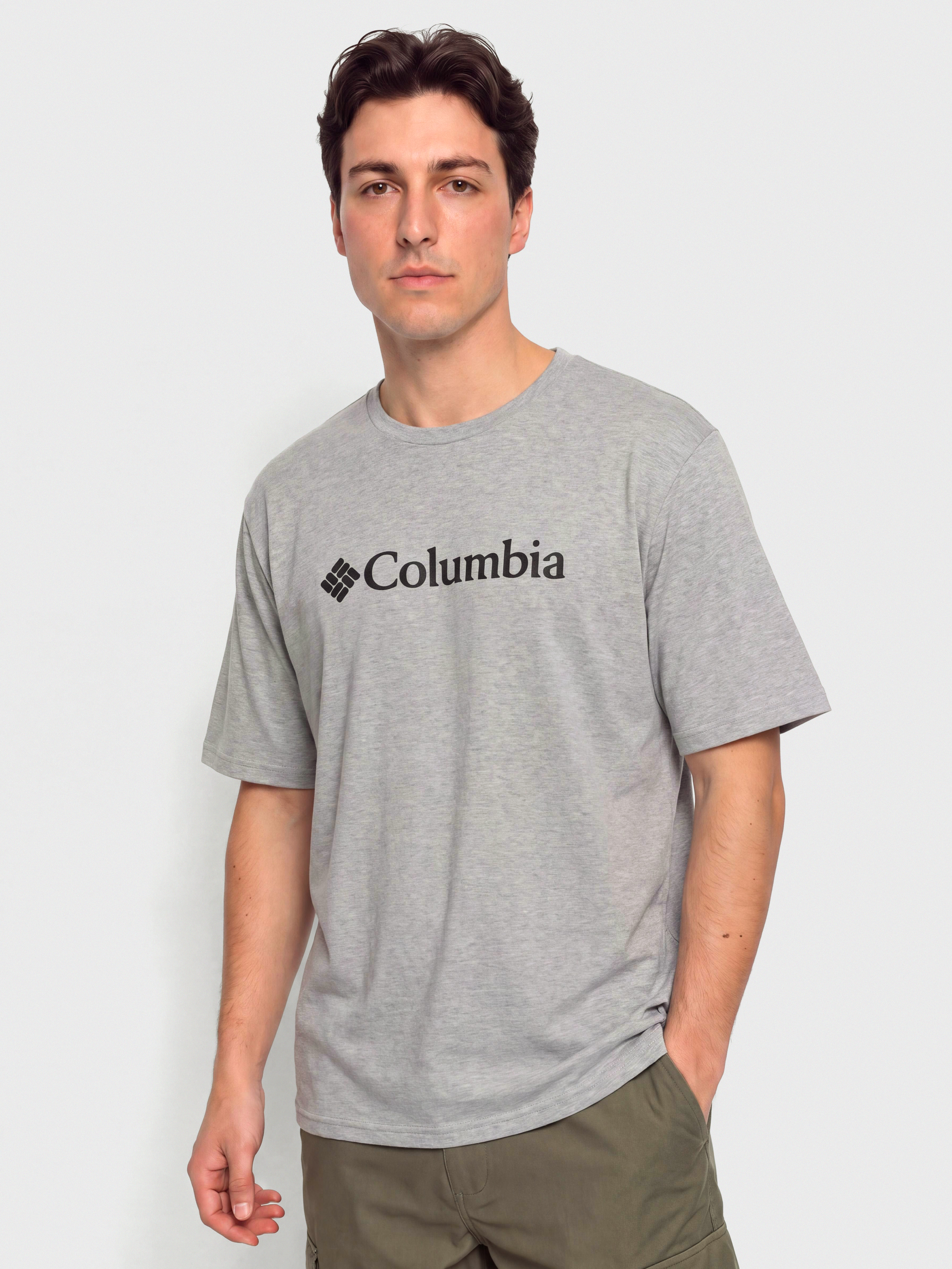 Тениска Columbia CSC Basic Logo (columbia grey heather)