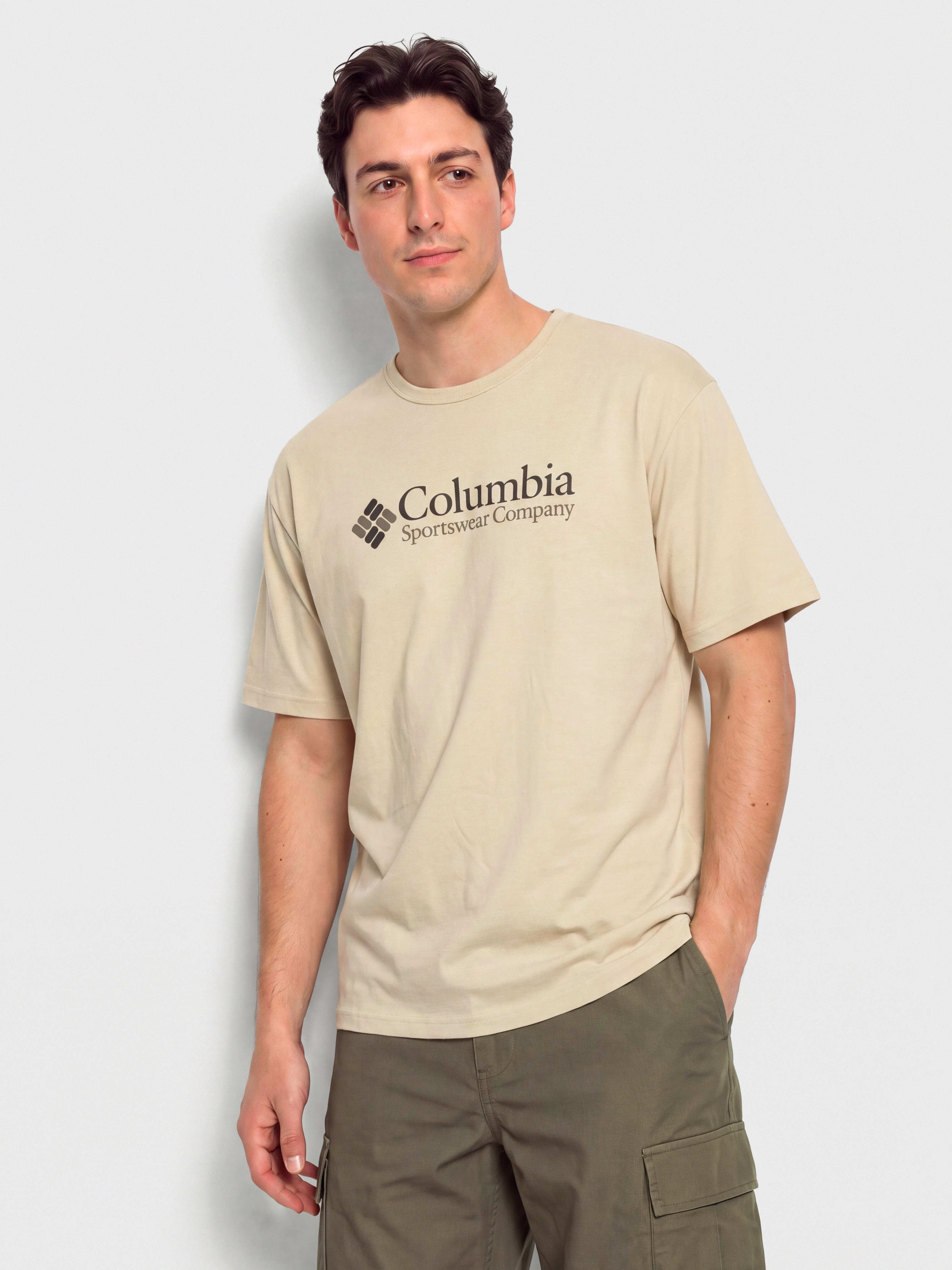 Тениска Columbia CSC Heavyweight Logo (dark stone/csc)